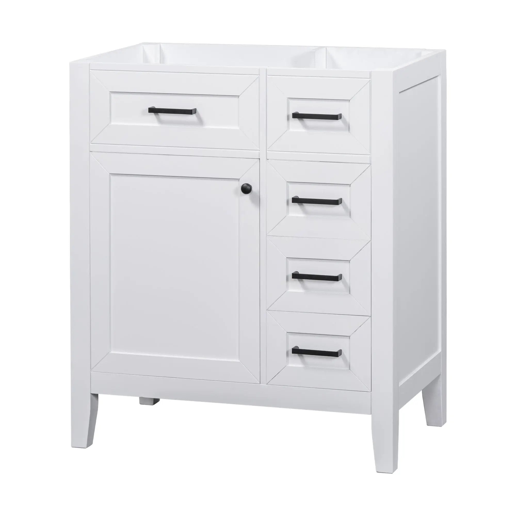 30" Bathroom Vanity Cabinet Base Without Sink by HouseOfZazla