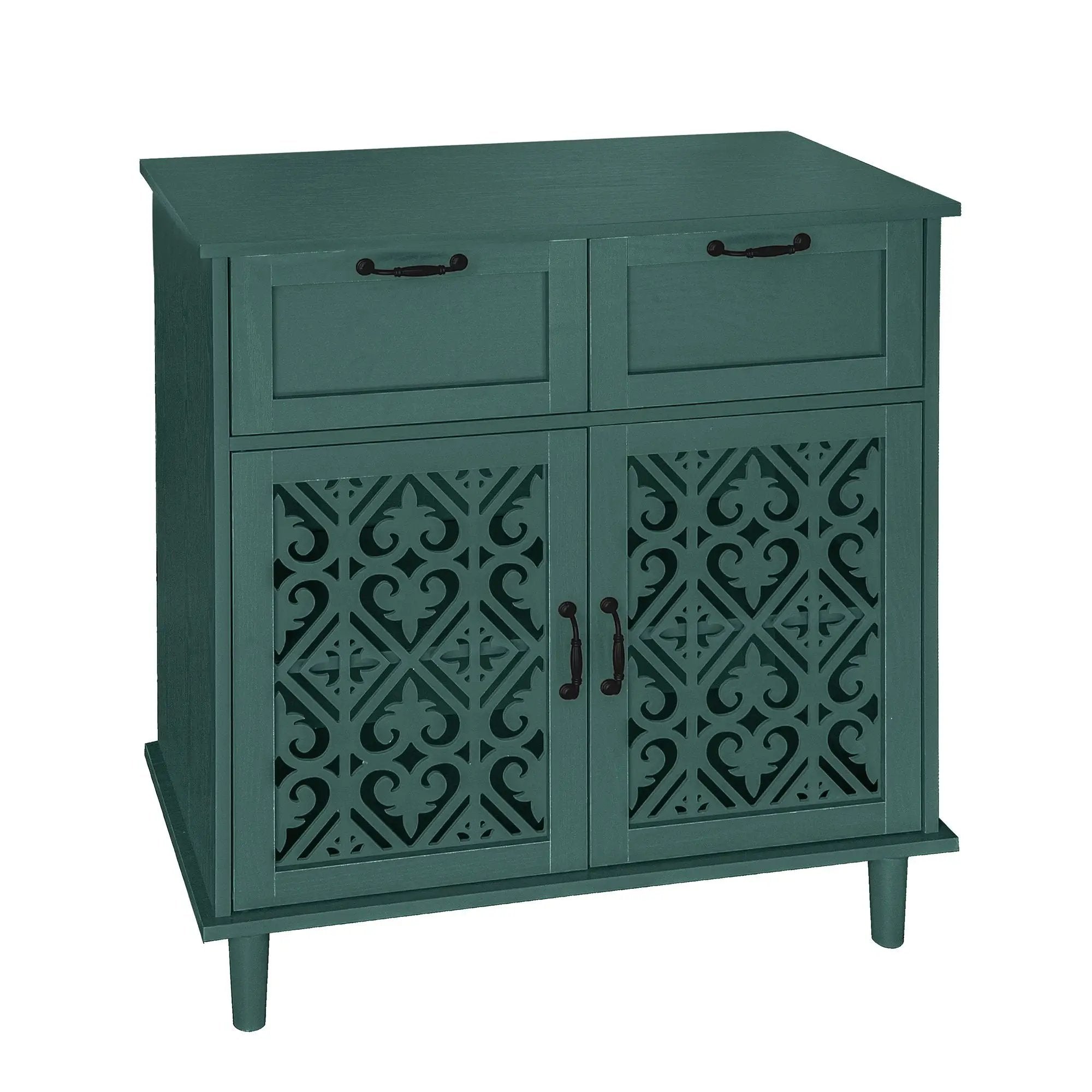 2 Door 2 Drawer Elegant Cabinet by HouseOfZazla