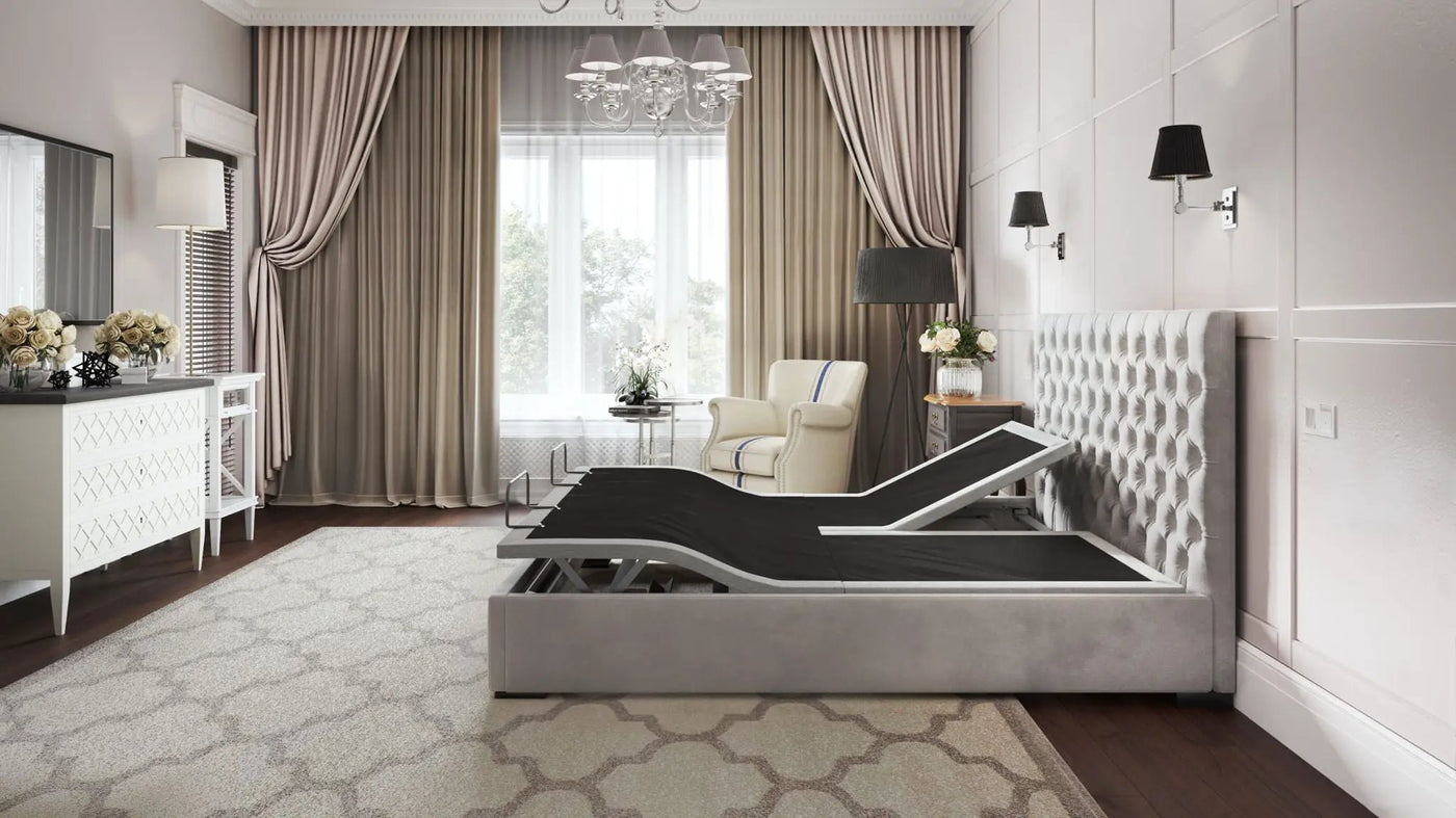 Bt3000 - Flex Head Adjustable Bed Base With Head And Foot Position Adjustment by HouseOfZazla