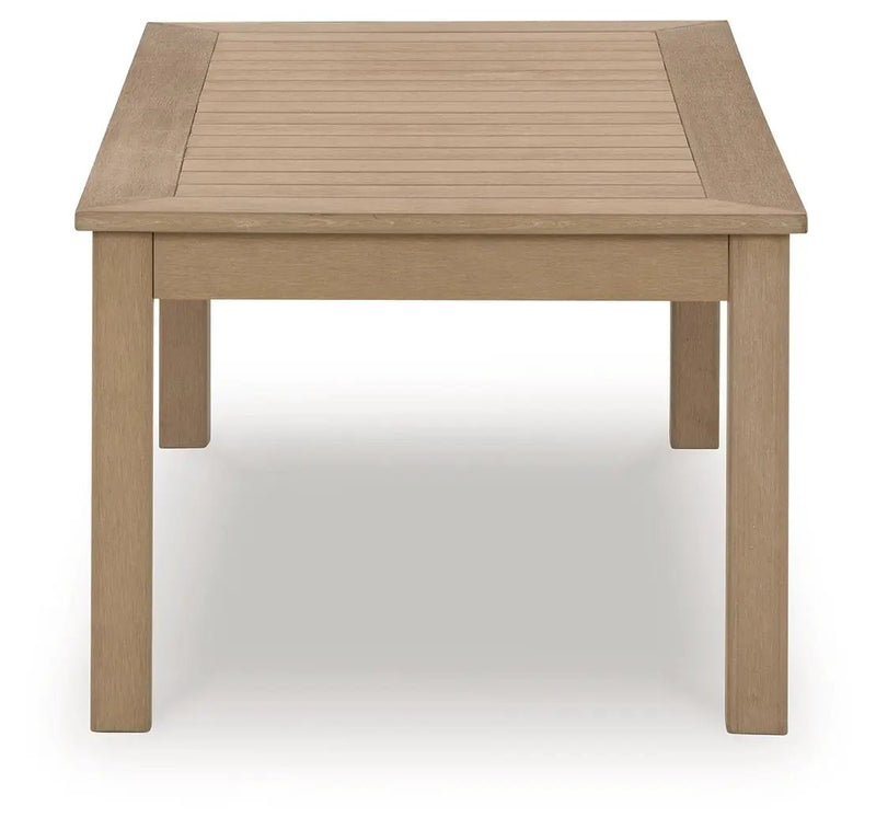 Hallow Creek - Rectangular Cocktail Table - Driftwood by Unique Piece Furniture
