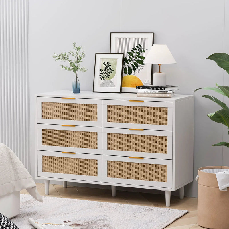6 Drawer Storage Modern Cabinet For Bedroom by Unique Piece Furniture