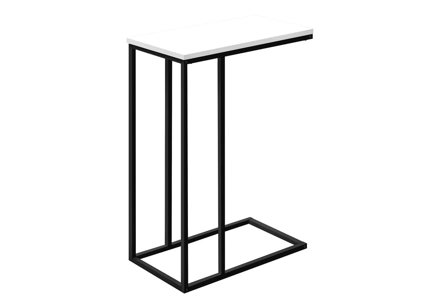 Accent Table, C-Shaped, Space-Saving Functionality by HouseOfZazla