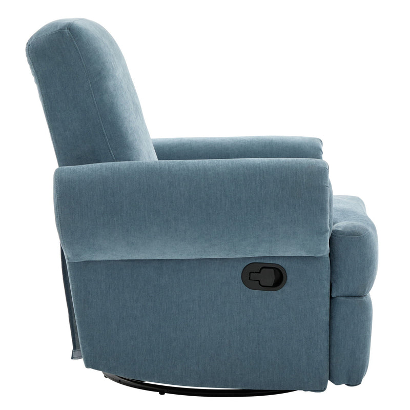 Manual Swivel Recliner Rocker Chair With Adjustable Backrest by HouseOfZazla