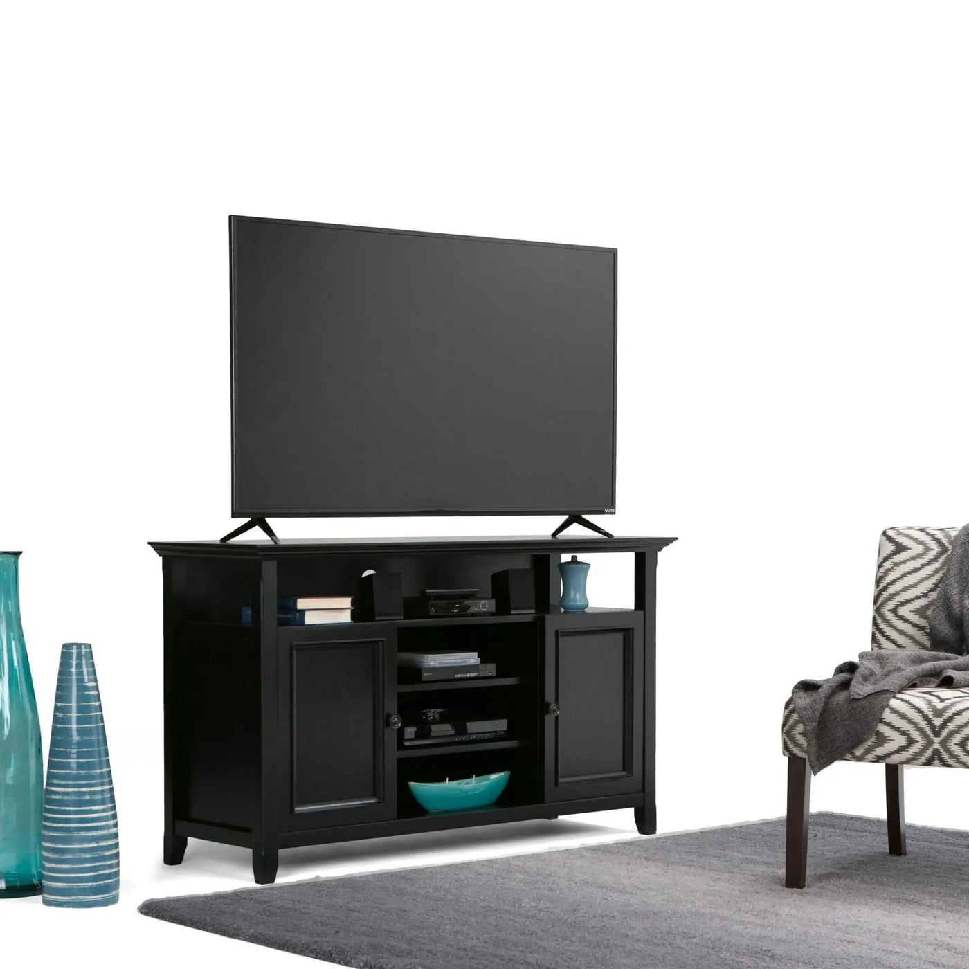 Amherst - TV Media Stand, Handcrafted by HouseOfZazla