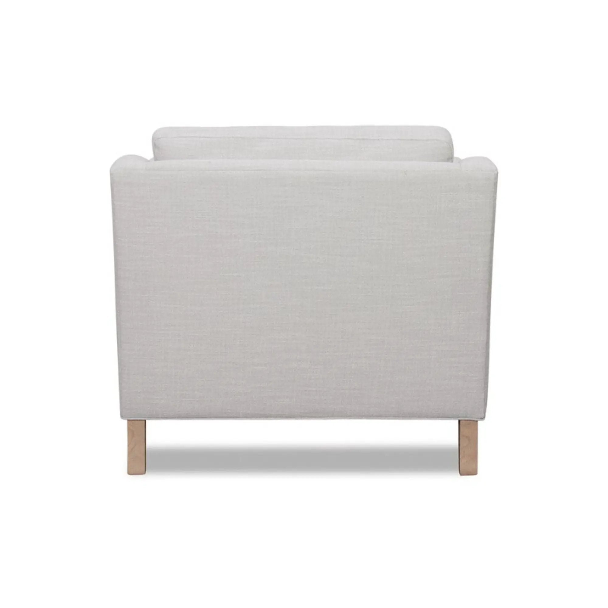Chair With High Track Arms - Beige by HouseOfZazla