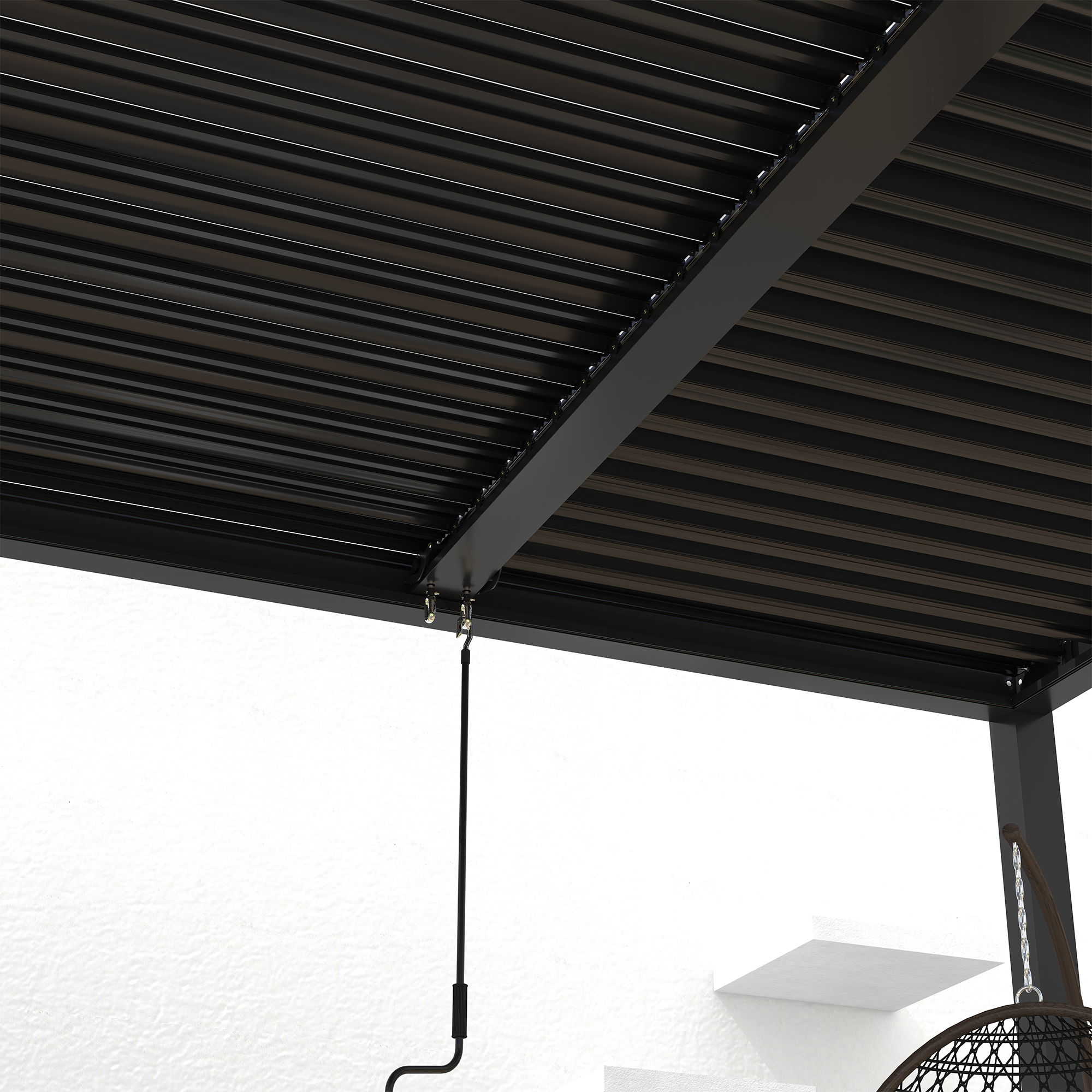 Premium Louver Pergola Aluminium Frame & Louvers by HouseOfZazla