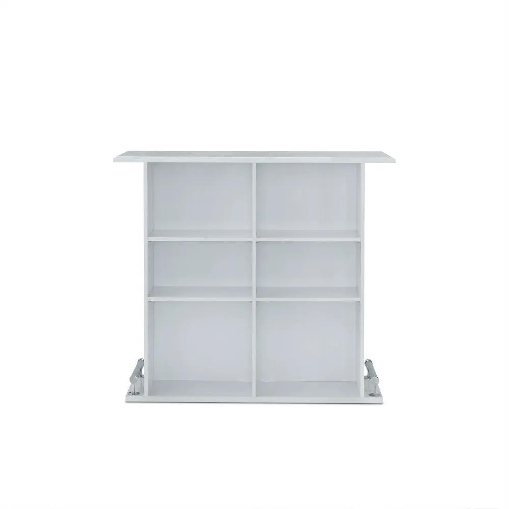 Kite - Bar Table - White High Gloss by Unique Piece Furniture