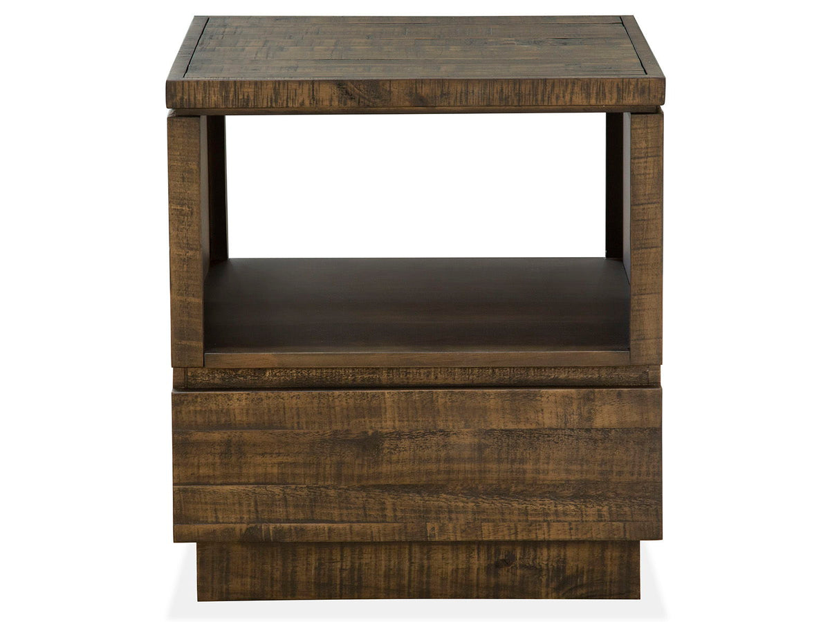 Baisden - Rectangular End Table - Tobacco, photo 3 of 7