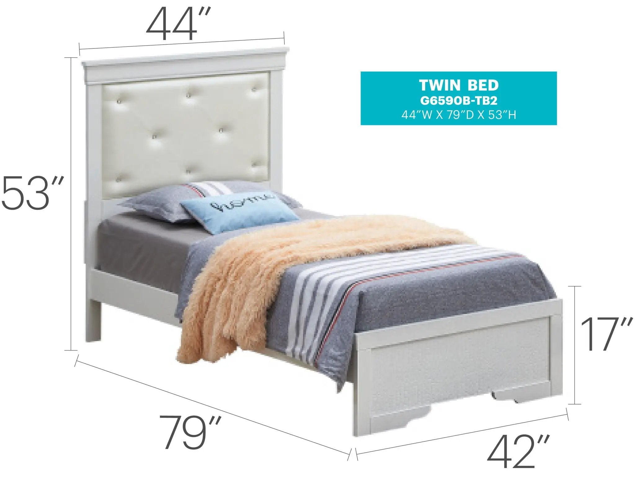 Lorana - Bed by Unique Piece Furniture