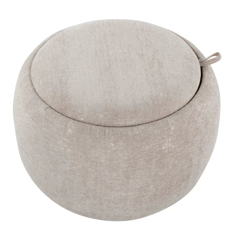 Tray - Pouf Contemporary Ottoman by HouseOfZazla