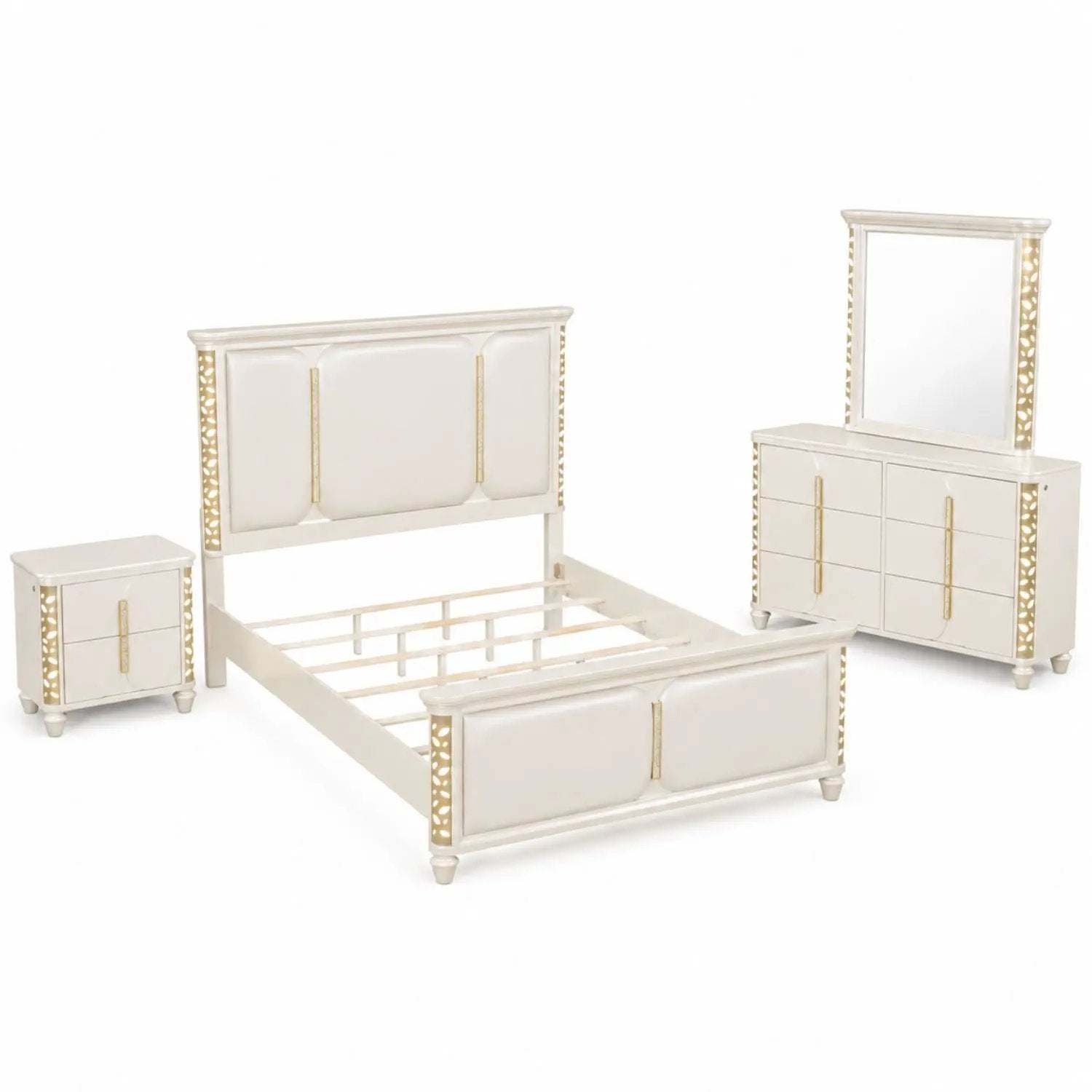 Cinderella - Bedroom Set With LED by HouseOfZazla
