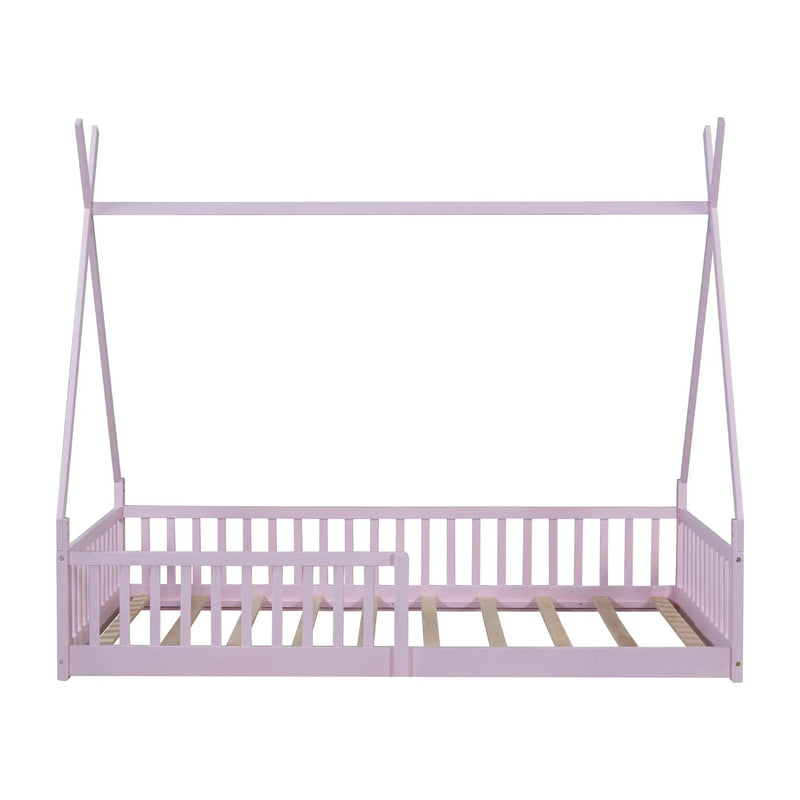 House Shaped Design Bed With Fence by Unique Piece Furniture