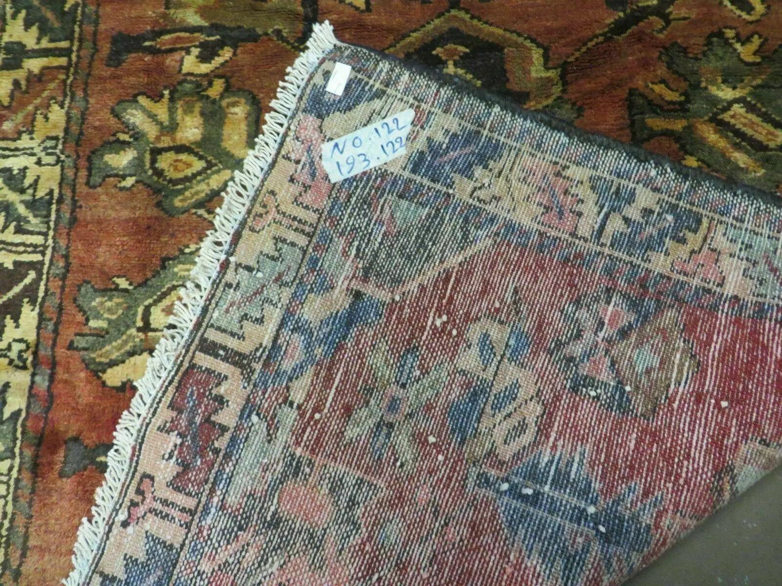 4' X 6' Antique 1920 Handmade Turkish Wool Rug Veg Dye Nice by Jewel Rugs