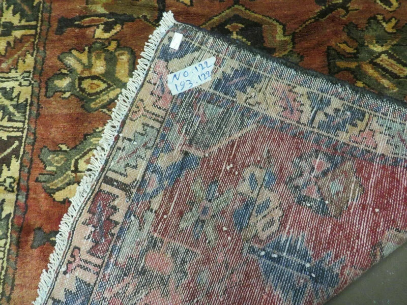 4' X 6' Antique 1920 Handmade Turkish Wool Rug Veg Dye Nice by Jewel Rugs