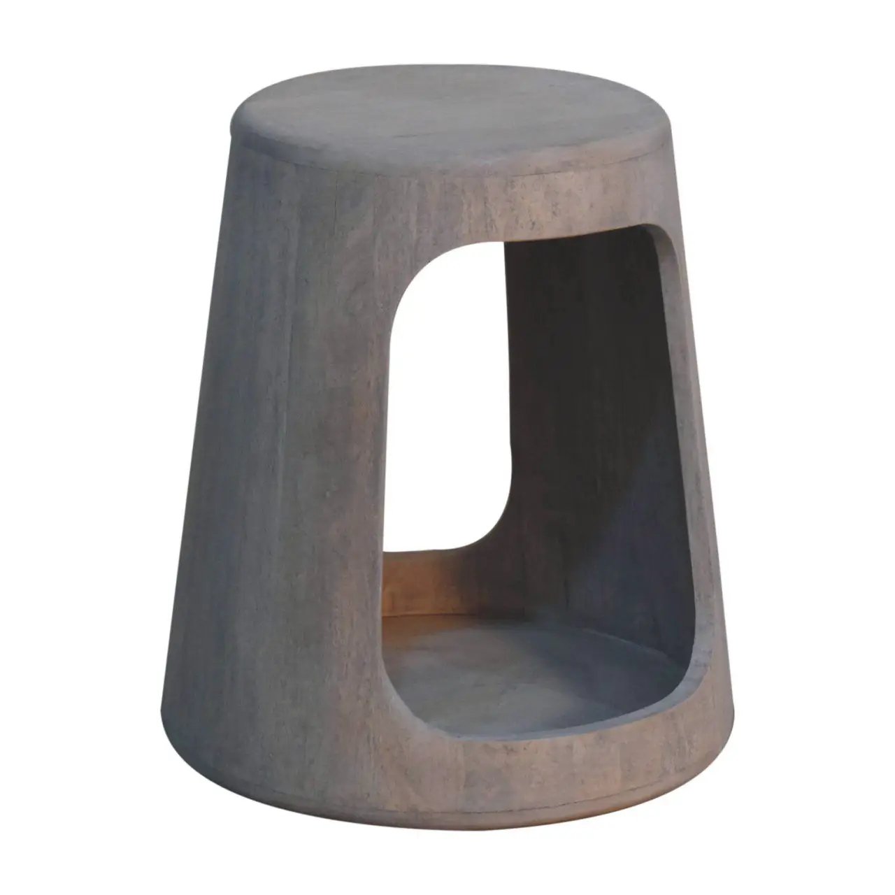 Open Side Table - Gray Ash by HouseOfZazla