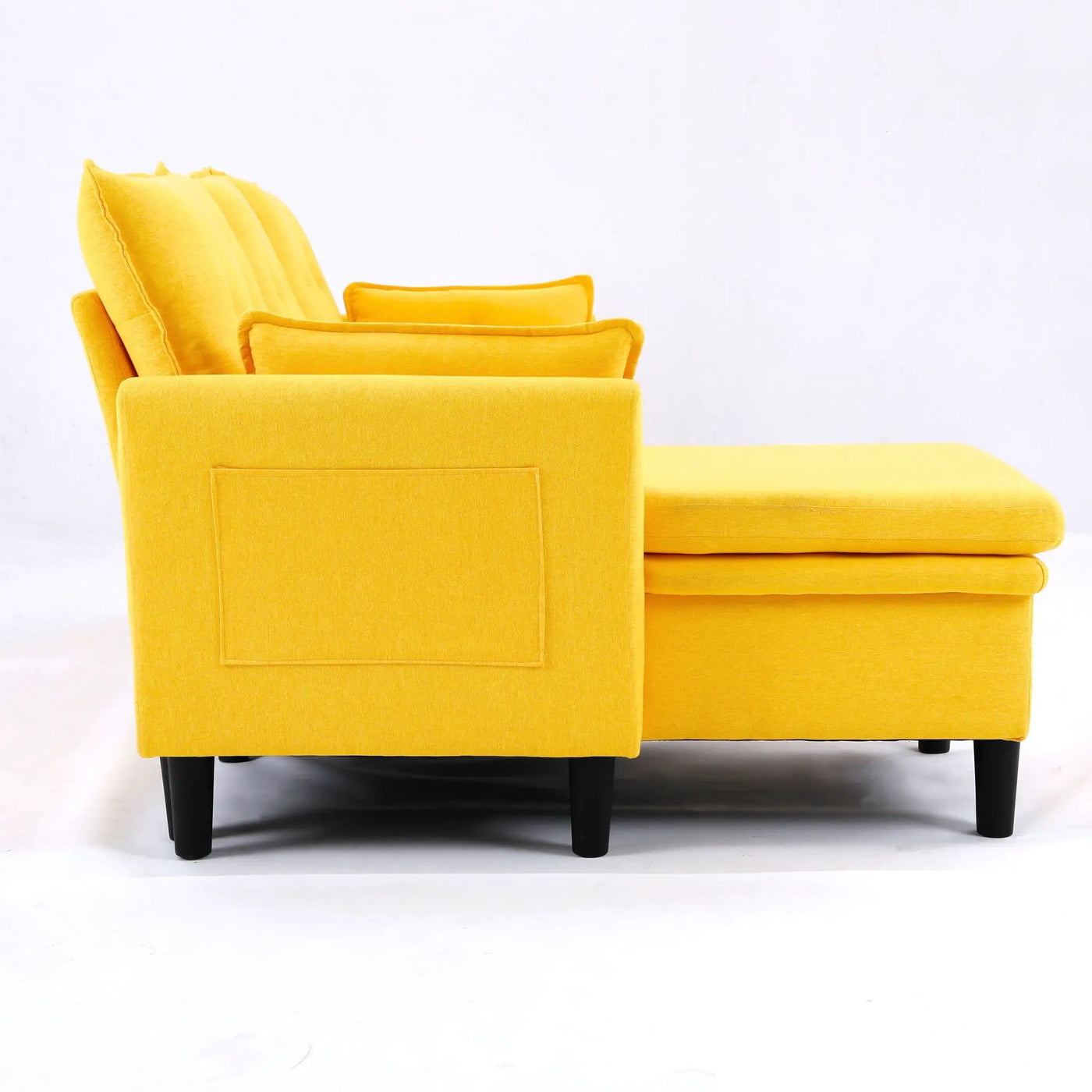 L-Shaped Reversible Chaise Sectional Sofa With Storage by HouseOfZazla