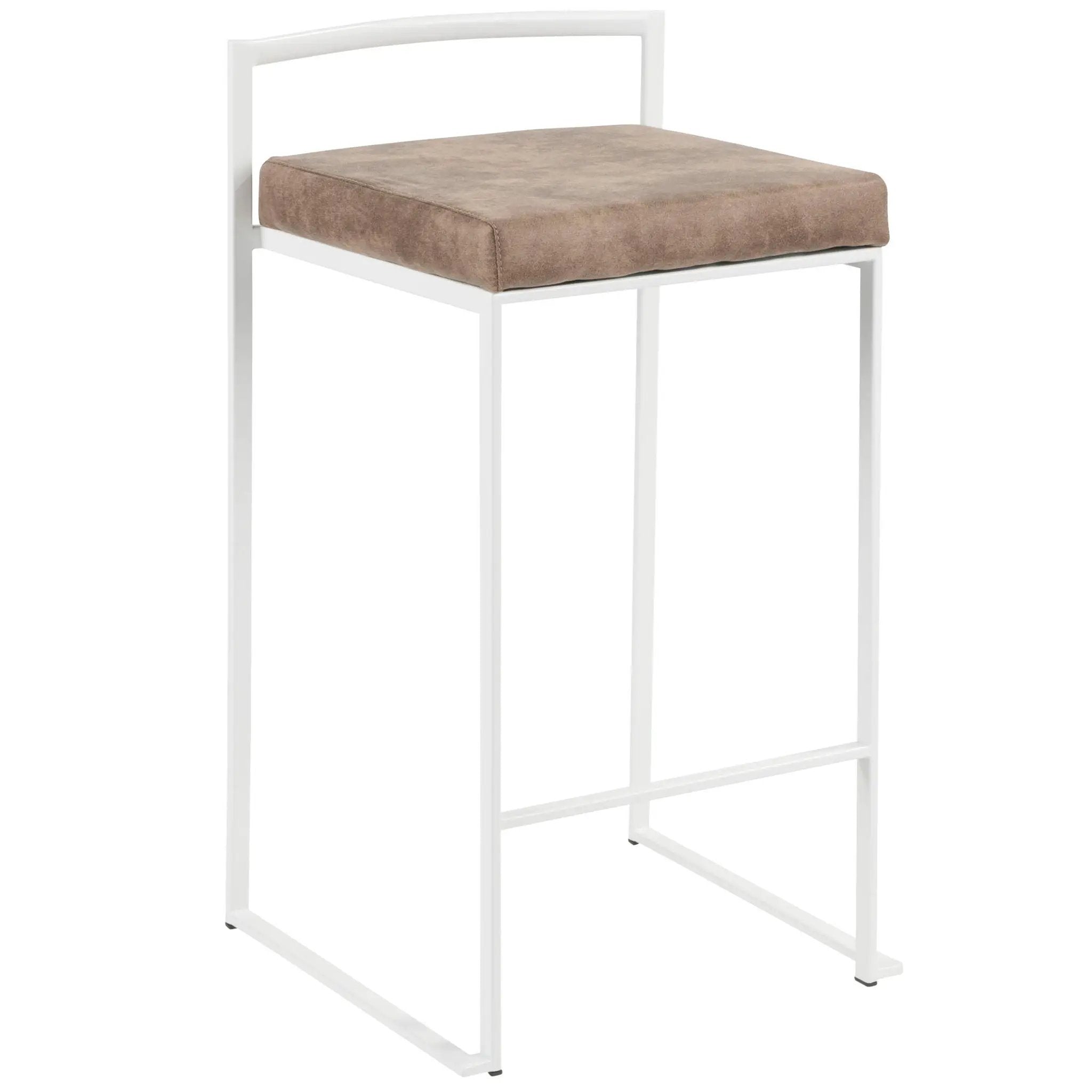 Fuji - Simple Elegance, Contemporary Stackable Counter Stool by Unique Piece Furniture