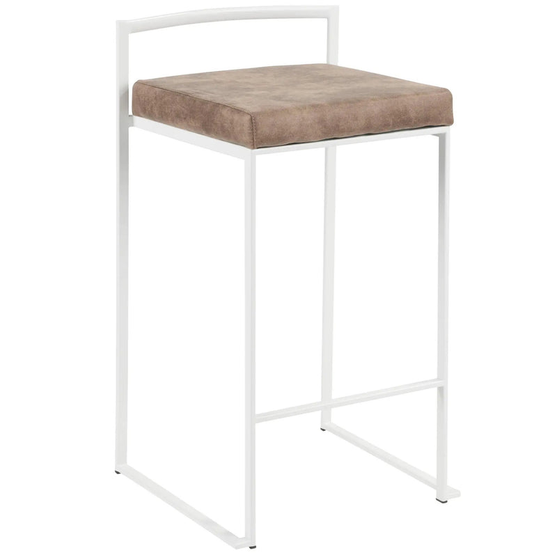 Fuji - Simple Elegance, Contemporary Stackable Counter Stool by Unique Piece Furniture