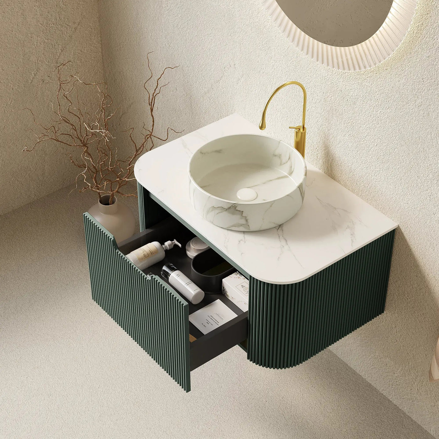 DINA 30" Bathroom Vanity and Sink by HouseOfZazla
