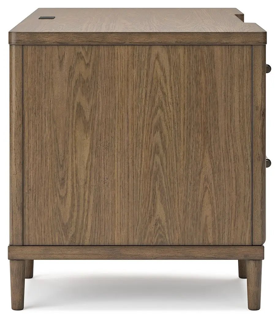 Roanhowe - Home Office Desk - Brown by Unique Piece Furniture