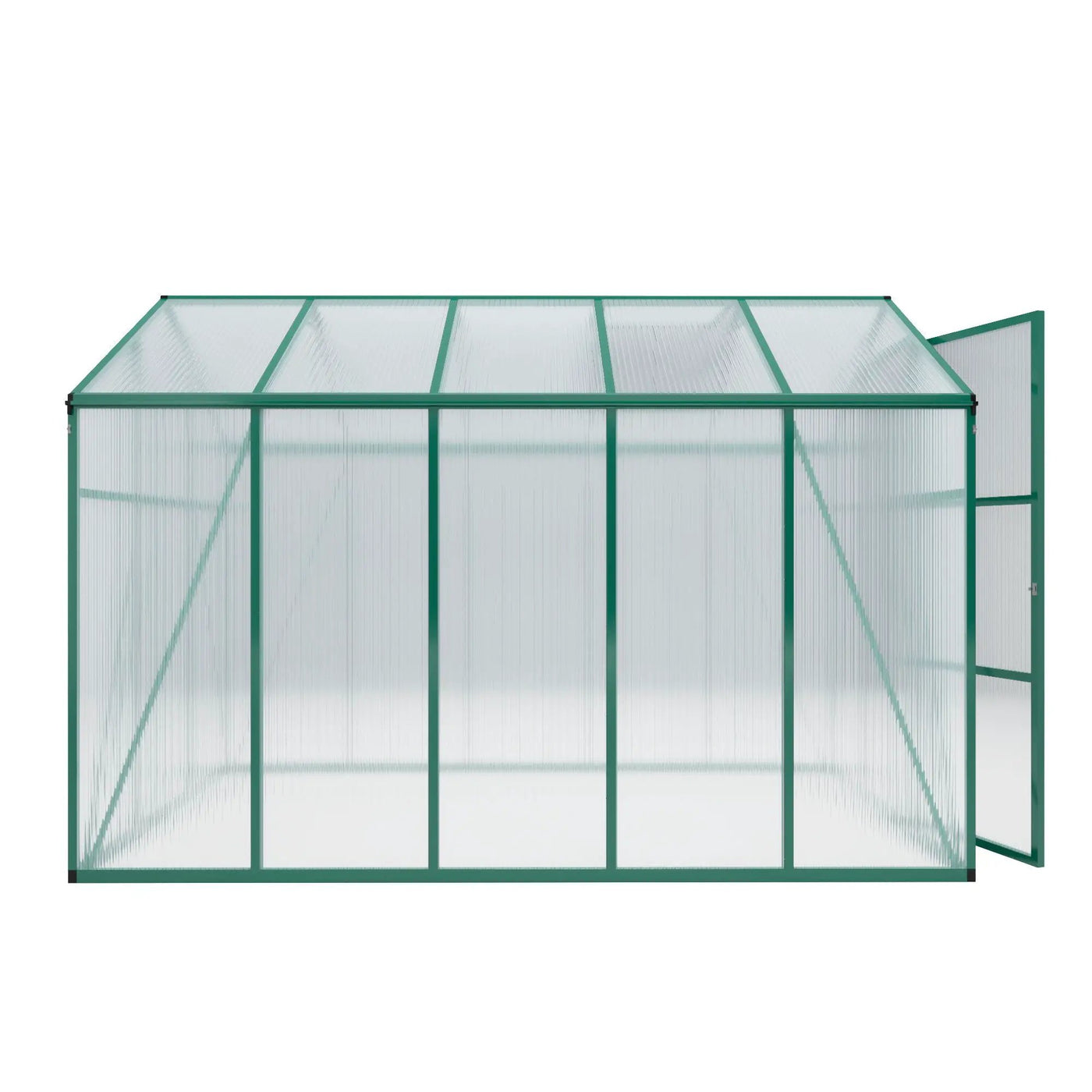Polycarbonate Walk-In house, Raised Base For Outdoor In All Season by HouseOfZazla