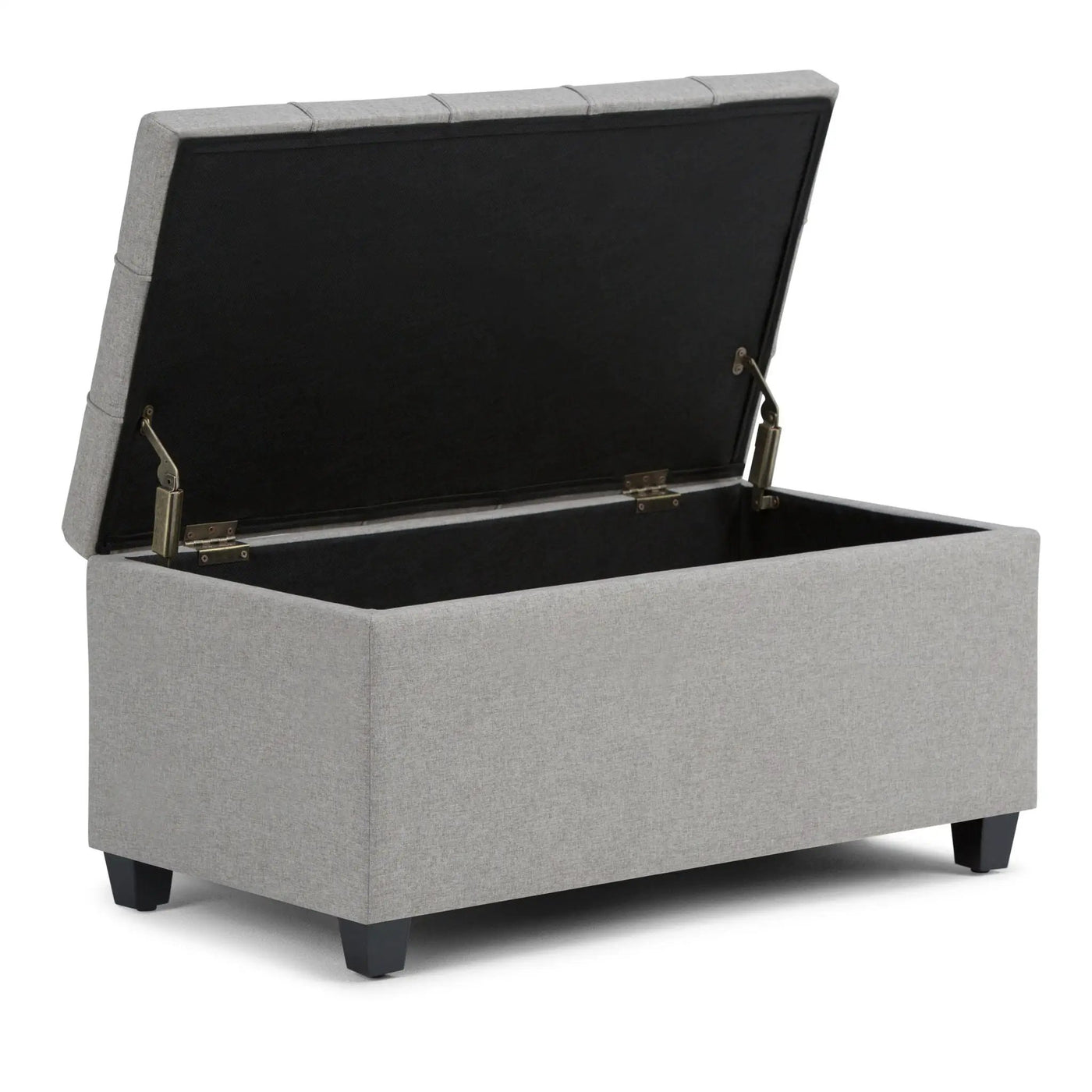 Sienna - Upholstered Storage Ottoman Bench by HouseOfZazla