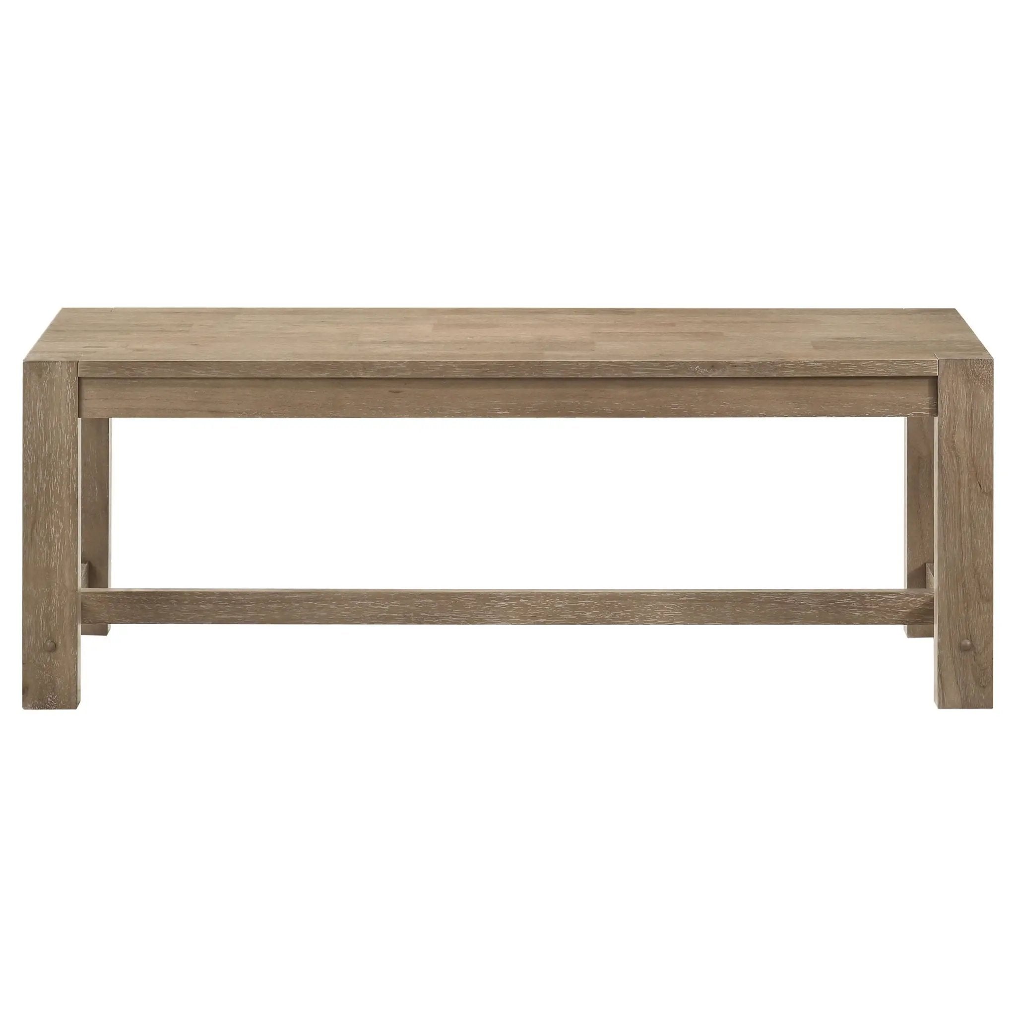 Malvika - Trestle Base Dining Bench - Brown by HouseOfZazla