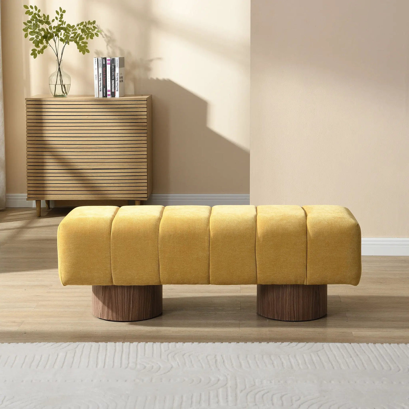 Upholstered Dining Bench For Dining Room by HouseOfZazla