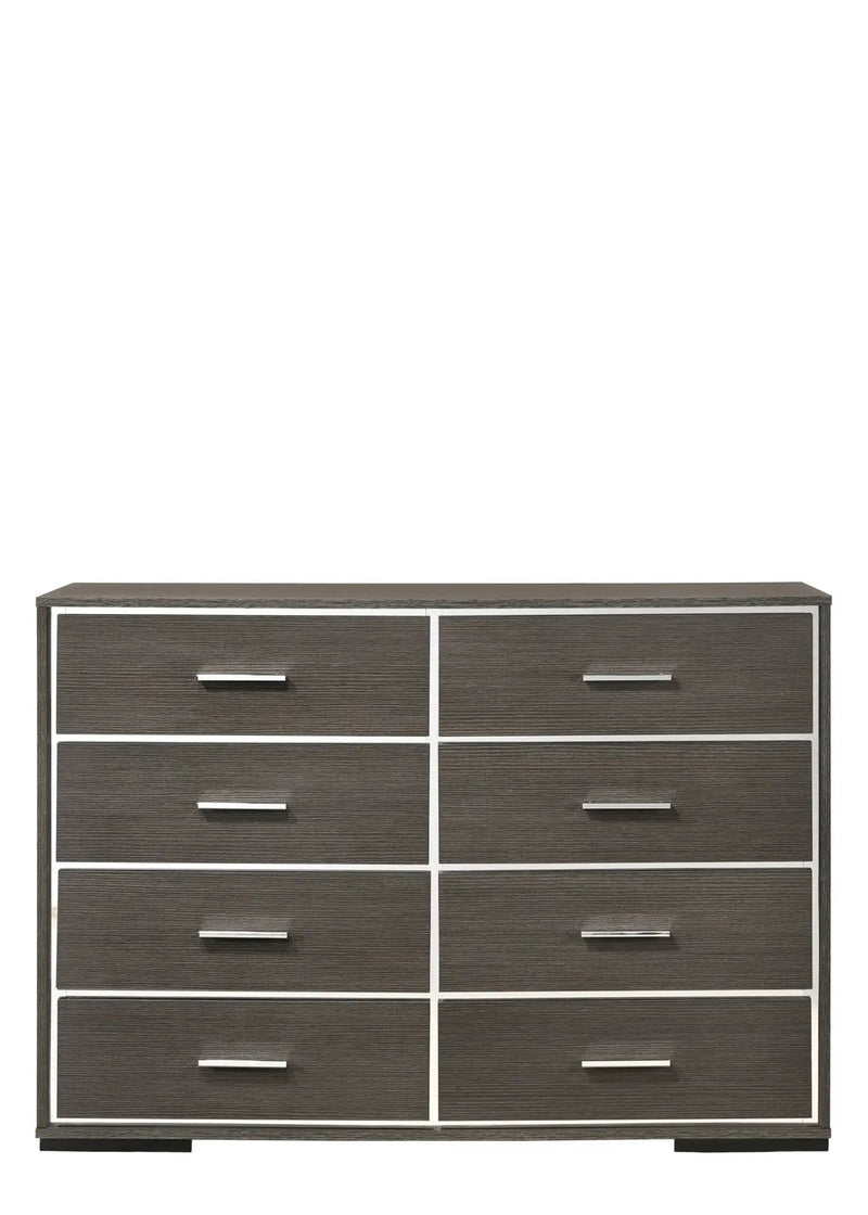 Escher - Dresser - Gray / Oak by HouseOfZazla