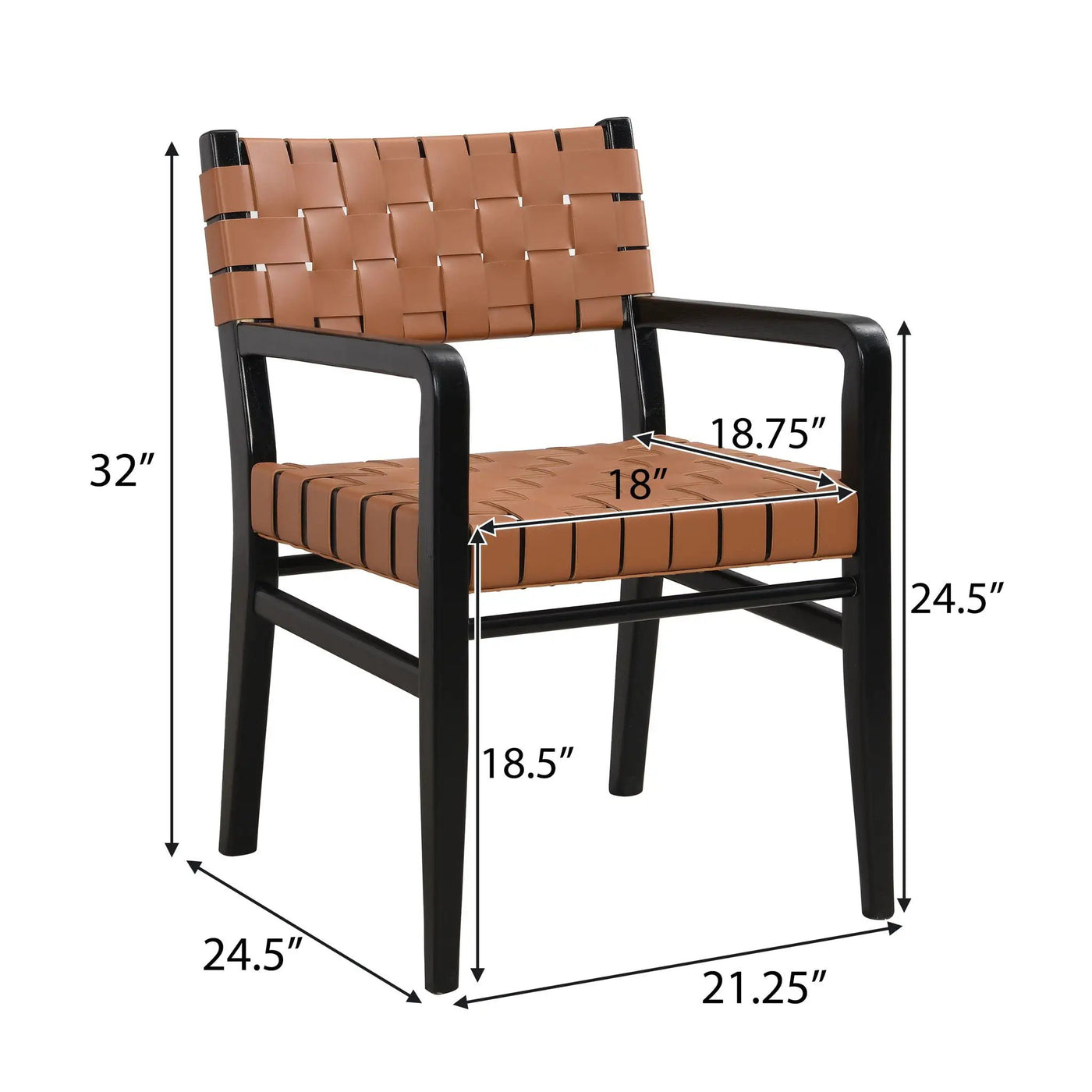 Modern Style Dining Chair With Upholstery by HouseOfZazla