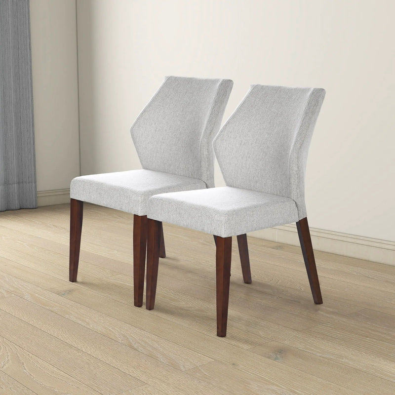 Luca - Dining Chair (Set of 2) - Light Gray by HouseOfZazla
