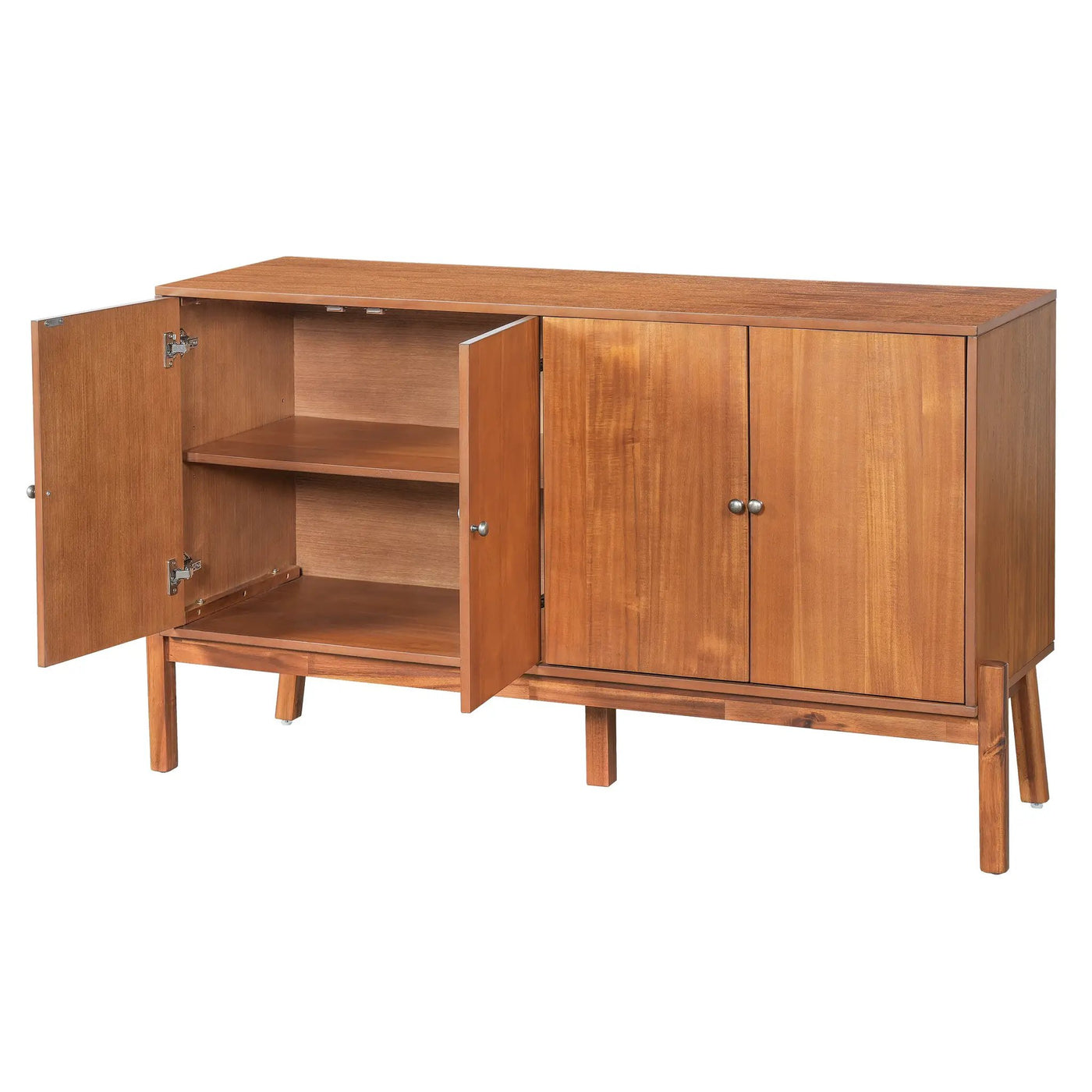 Vintage Sideboard Buffet Cabinet, 56.8" W x 18" D x 34.2" H by HouseOfZazla