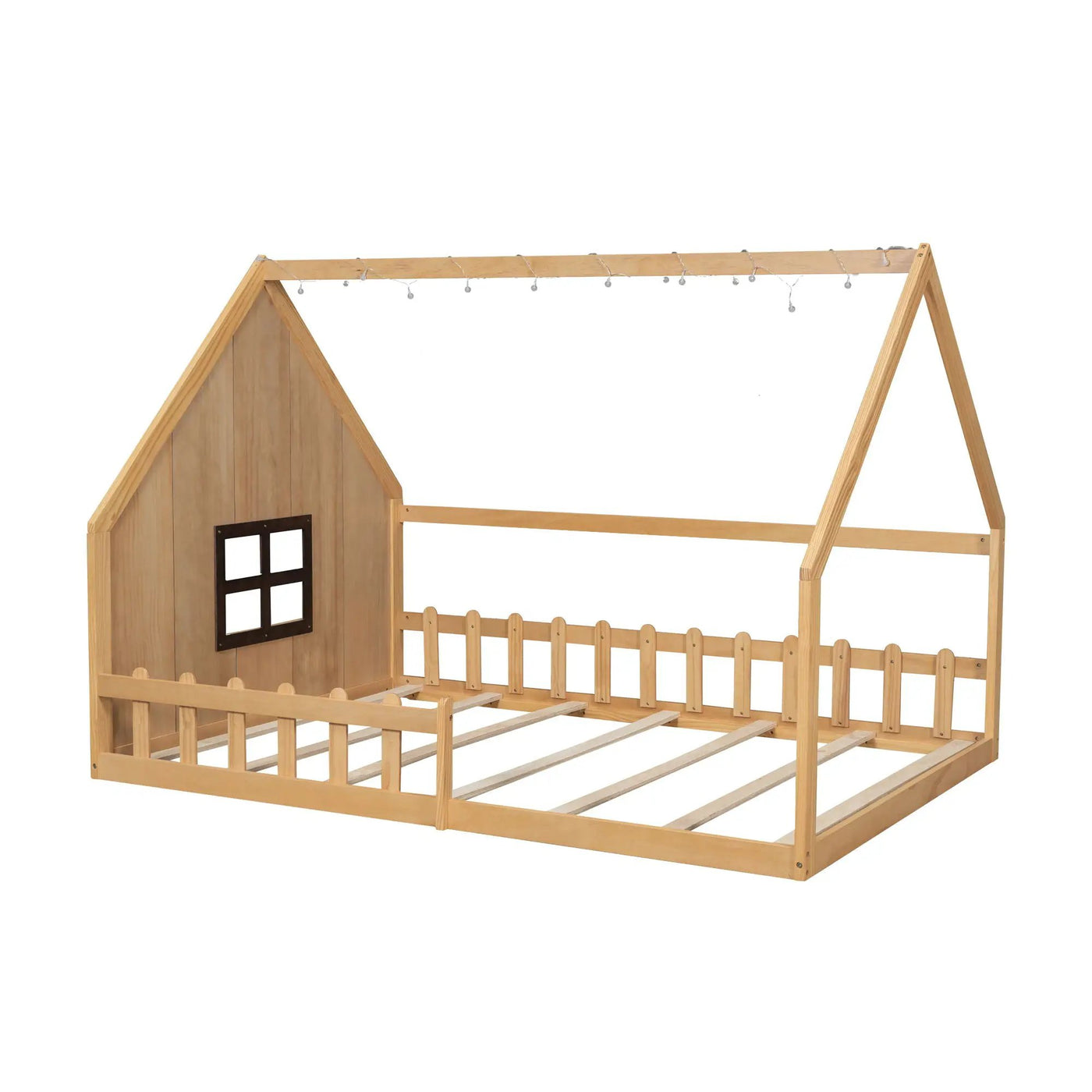 House Bed With Window And Fence by HouseOfZazla