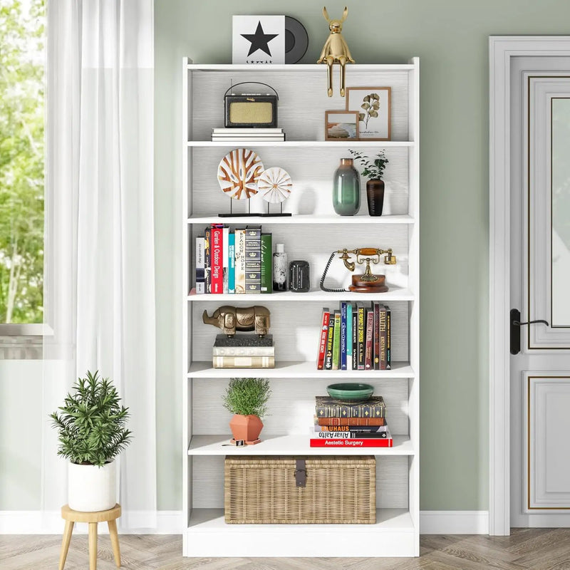 Library Bookshelf With Storage For Living Room
