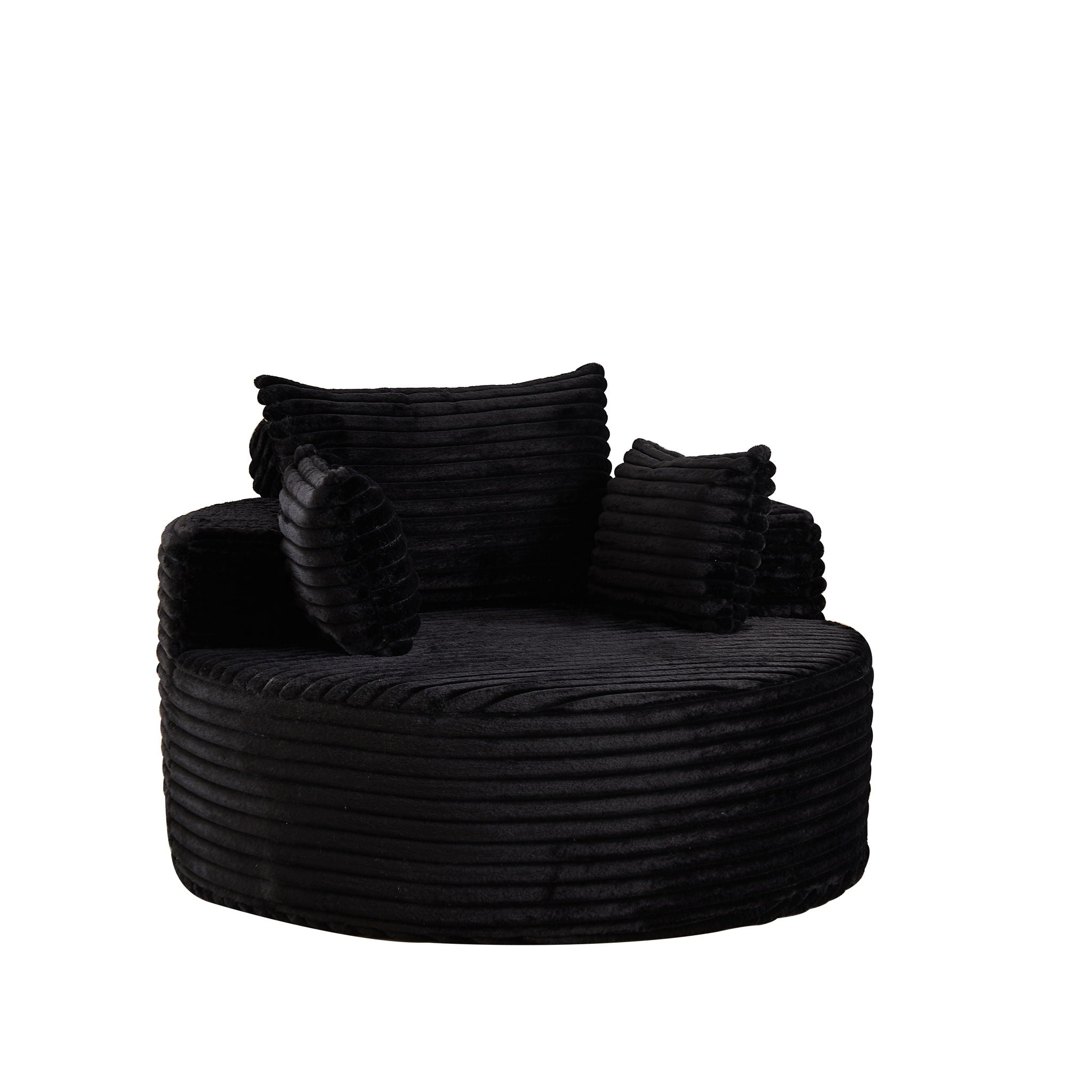 Modern Single Sofa With Backrest Pillow For Living Room by HouseOfZazla