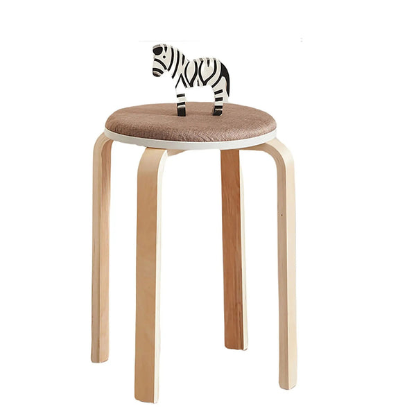 Stackable Round Backless Stools (Set of 4), photo 2 of 14