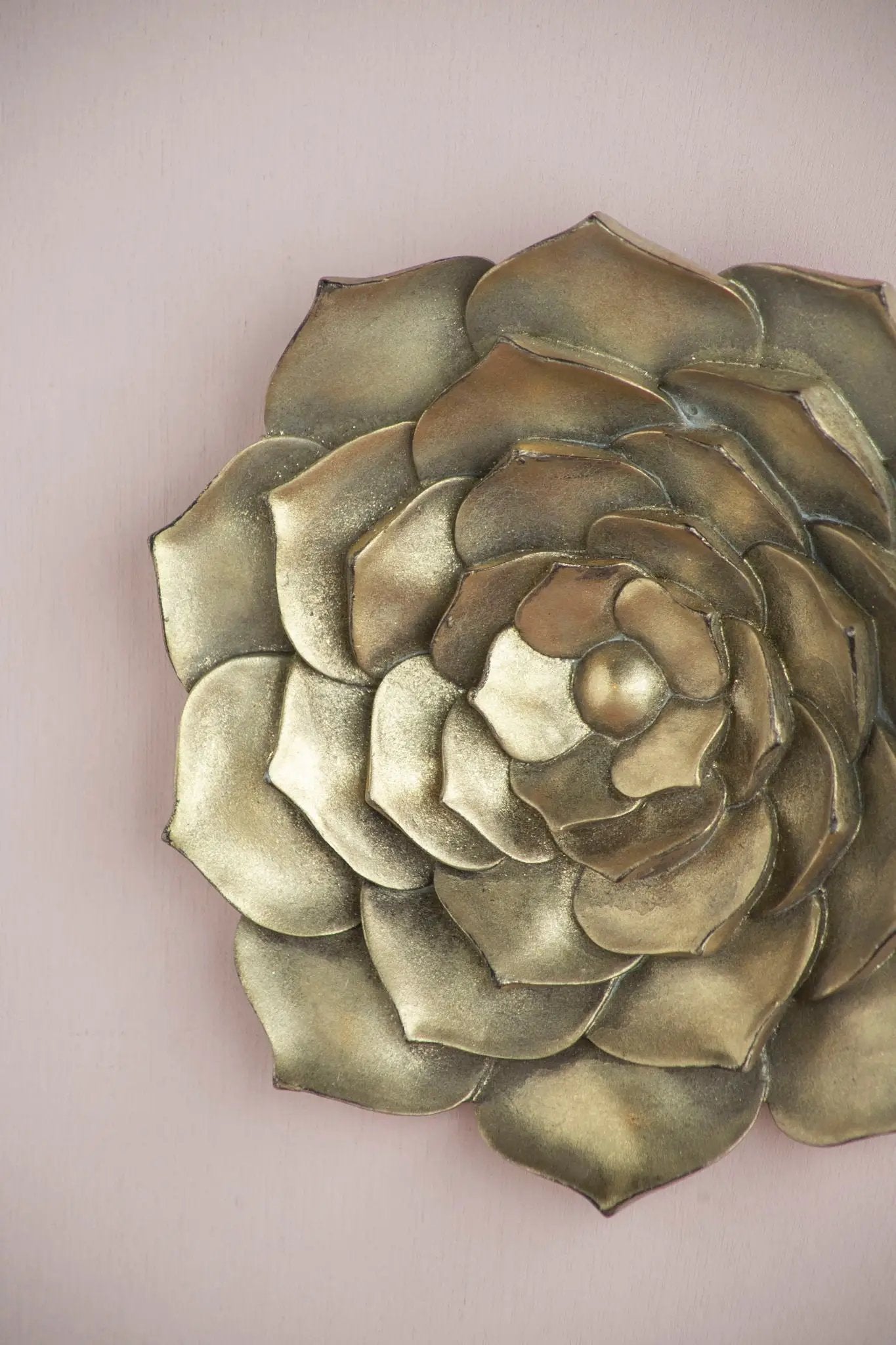 Succulent Wall Plaque Resin by HouseOfZazla