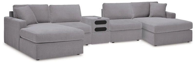Modmax - Sectional - Granite by Unique Piece Furniture