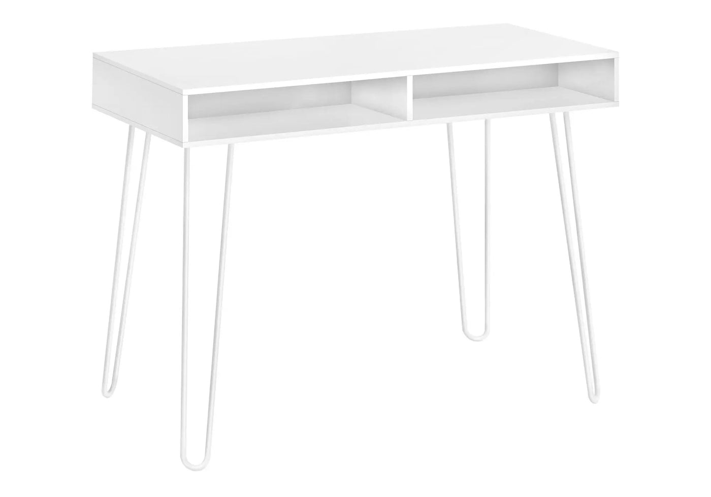 Contemporary Computer Desk with Storage Drawers by HouseOfZazla