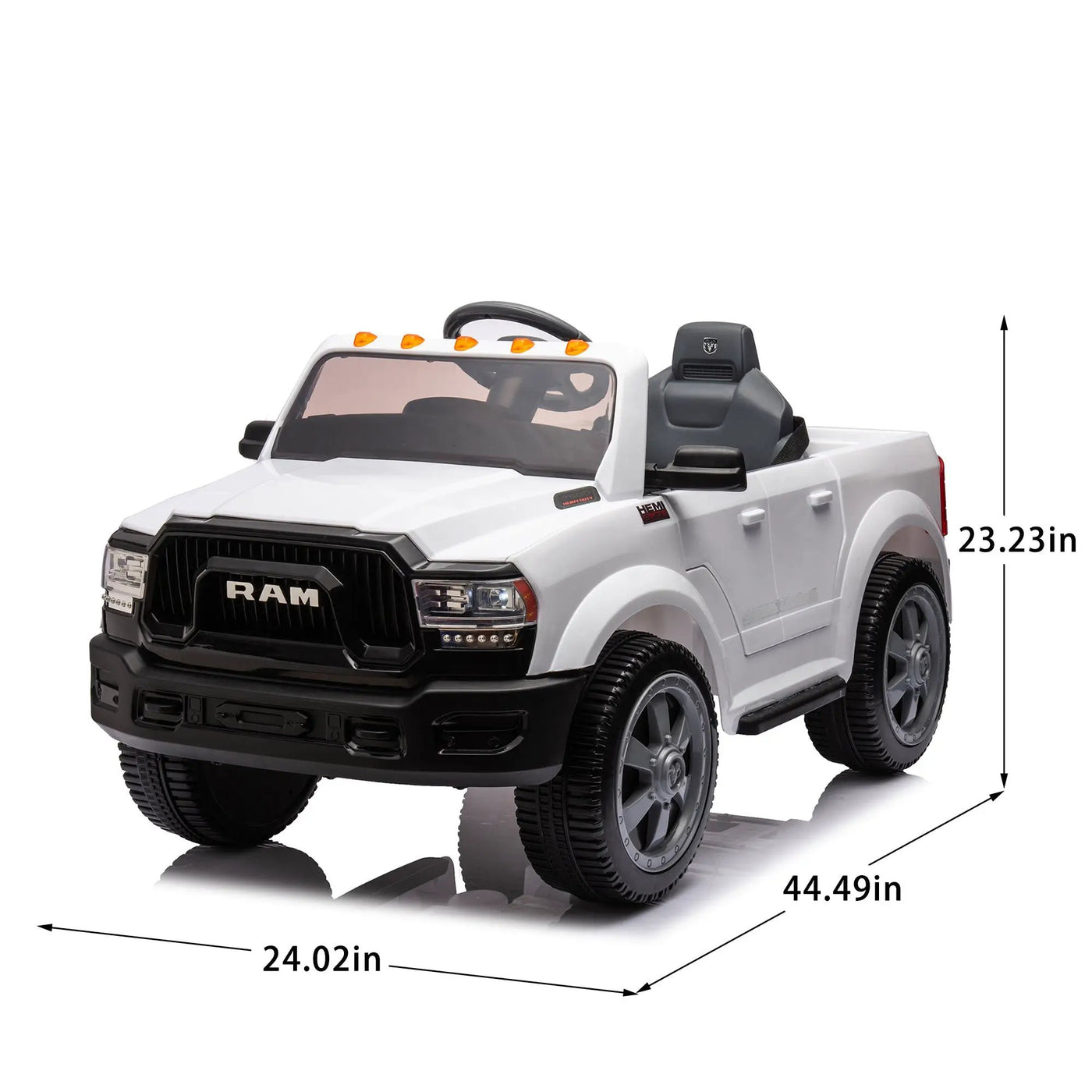 Licensed RAM 2500 12V Large Kids Ride On Electric Pickup by HouseOfZazla
