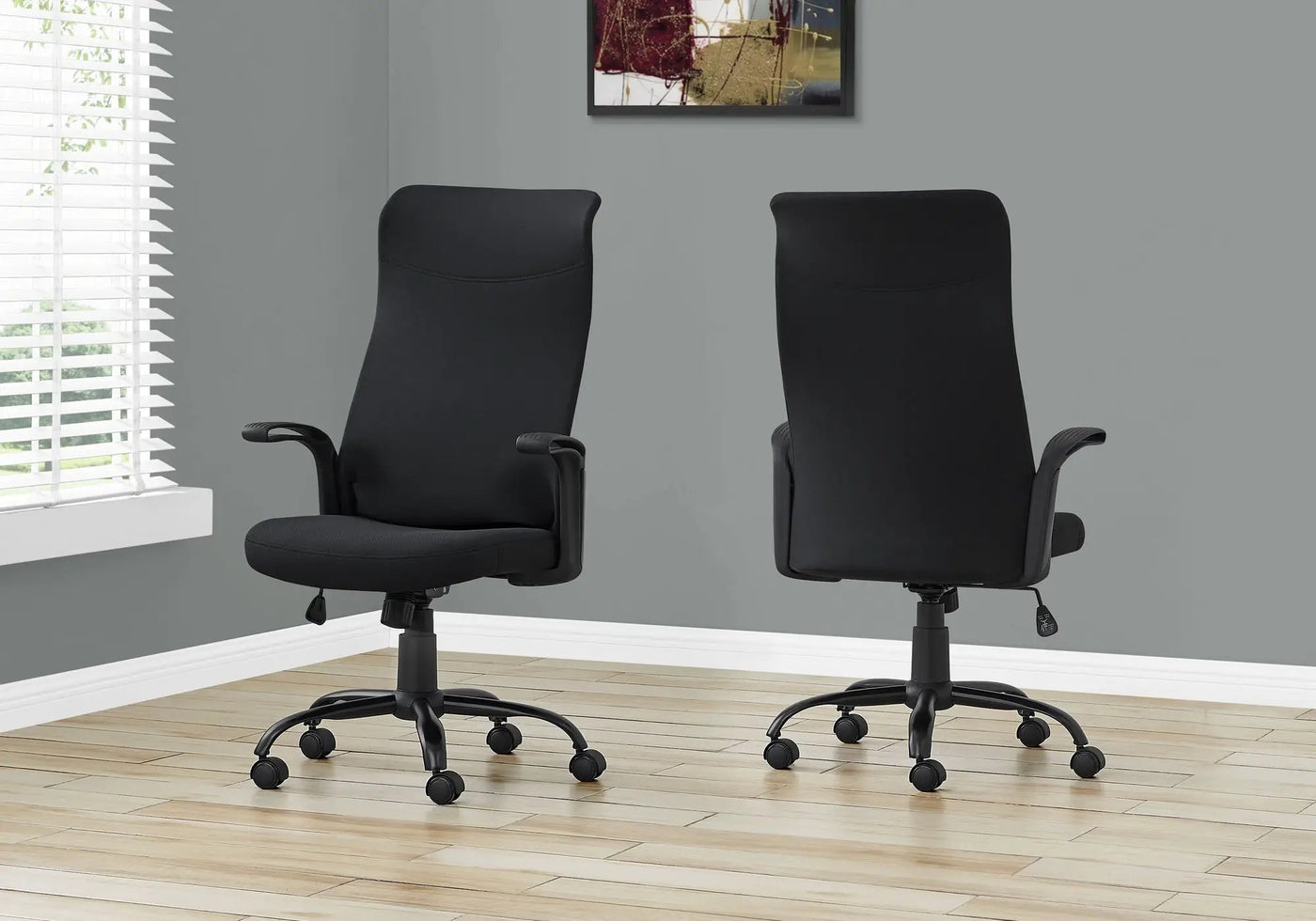 Office Chair, Adjustable Height, Swivel, Armrests, Contemporary & Modern by Unique Piece Furniture