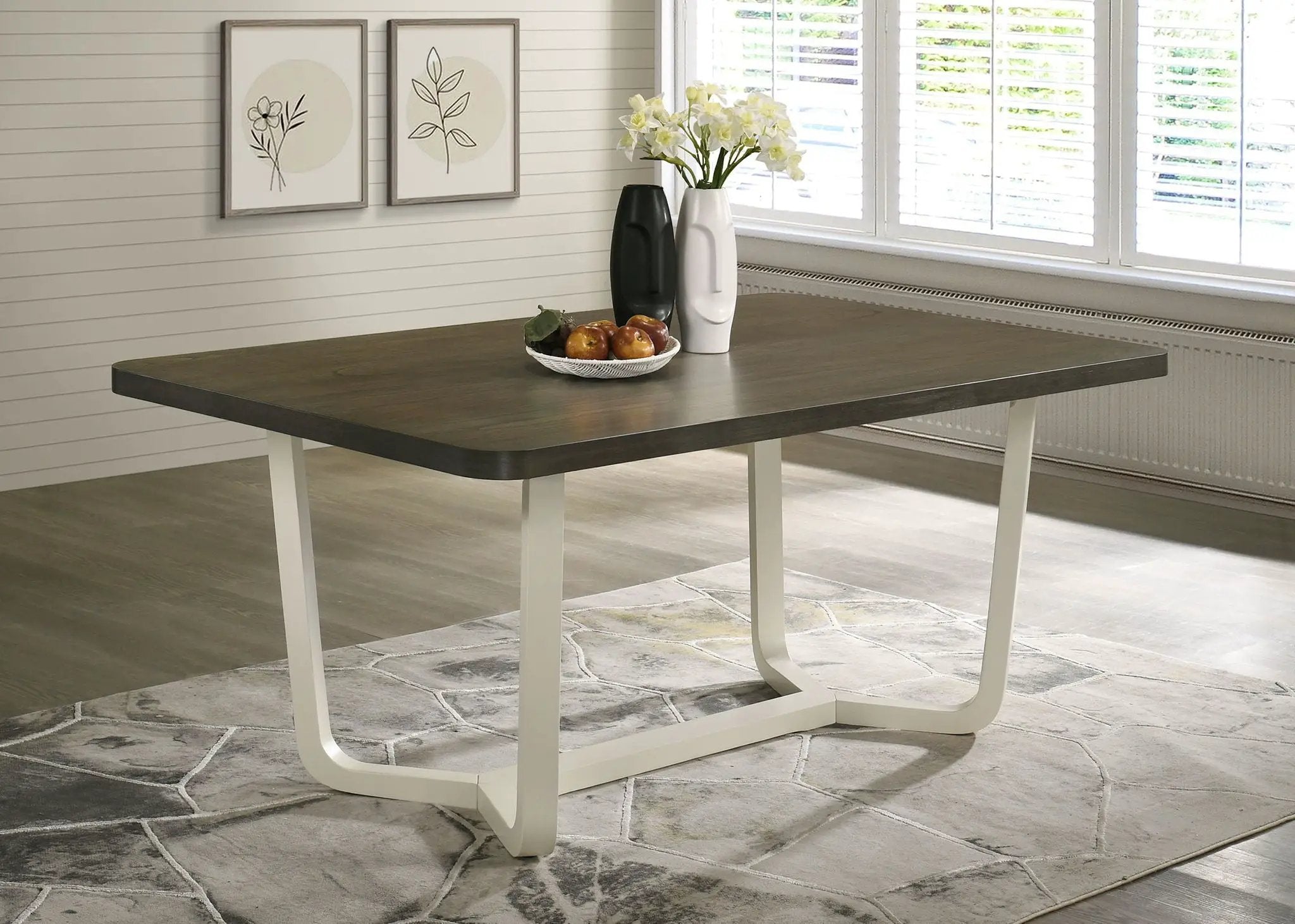 Biloxi 71-inch Rectangular Wood Dining Table Greyish Brown by Unique Piece Furniture