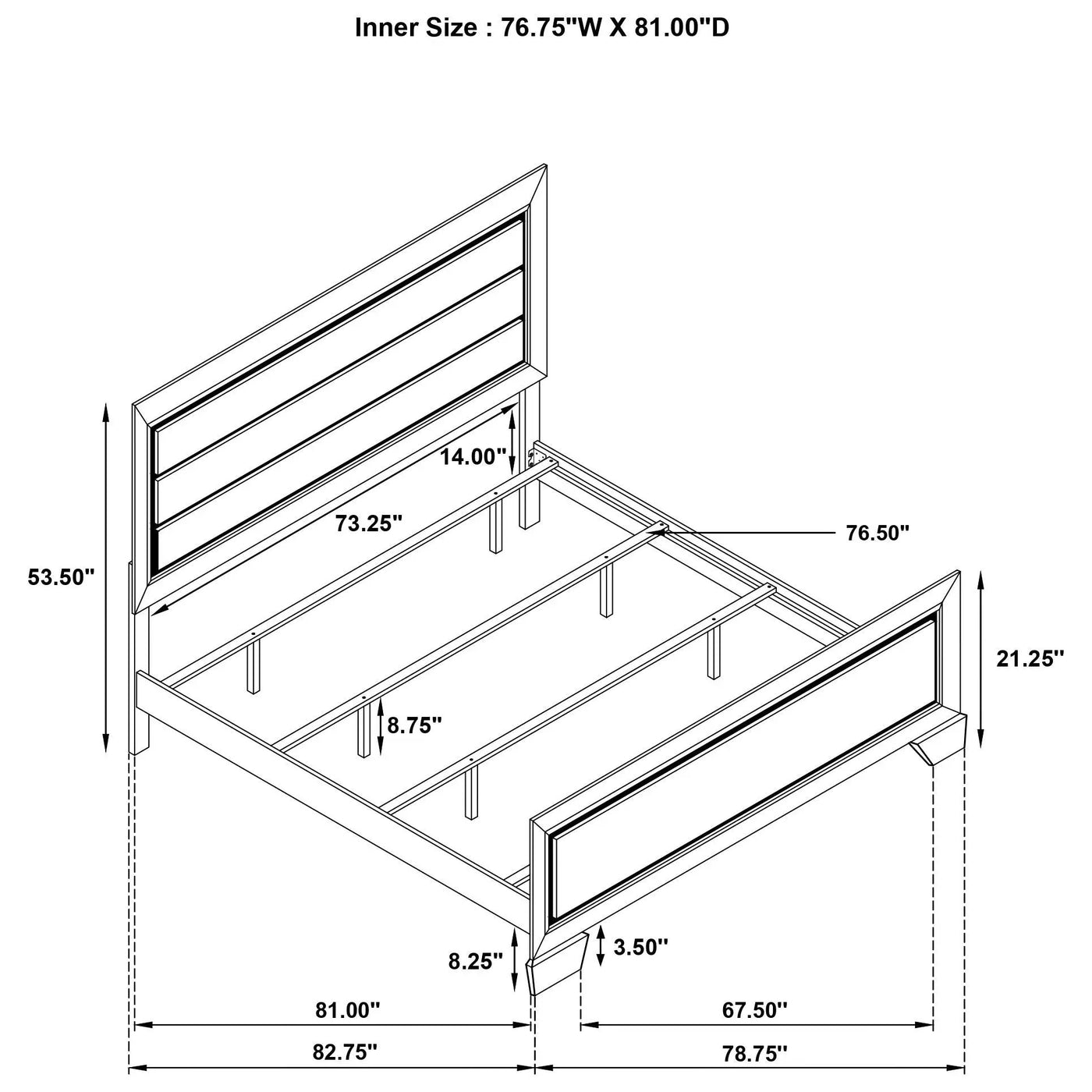 Oatfield - Panel Bed by HouseOfZazla