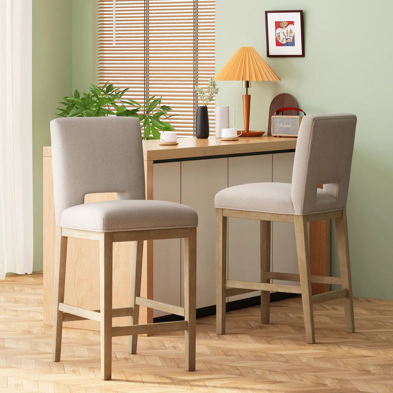 Counter Stools (Set of 2) - Wheat by HouseOfZazla