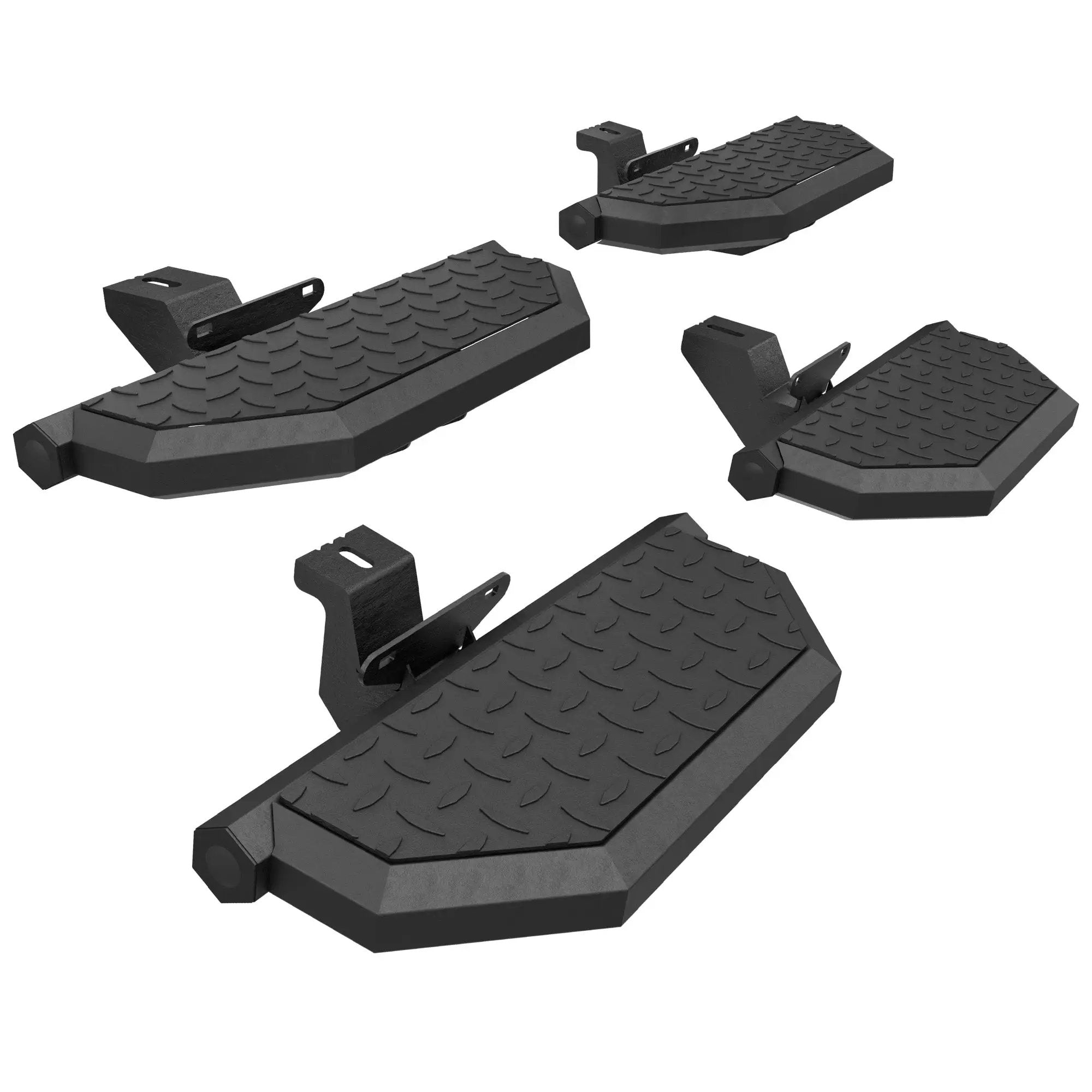 Running Boards for 07-18 Jeep Wrangler JK JKU 4 Doors by HouseOfZazla