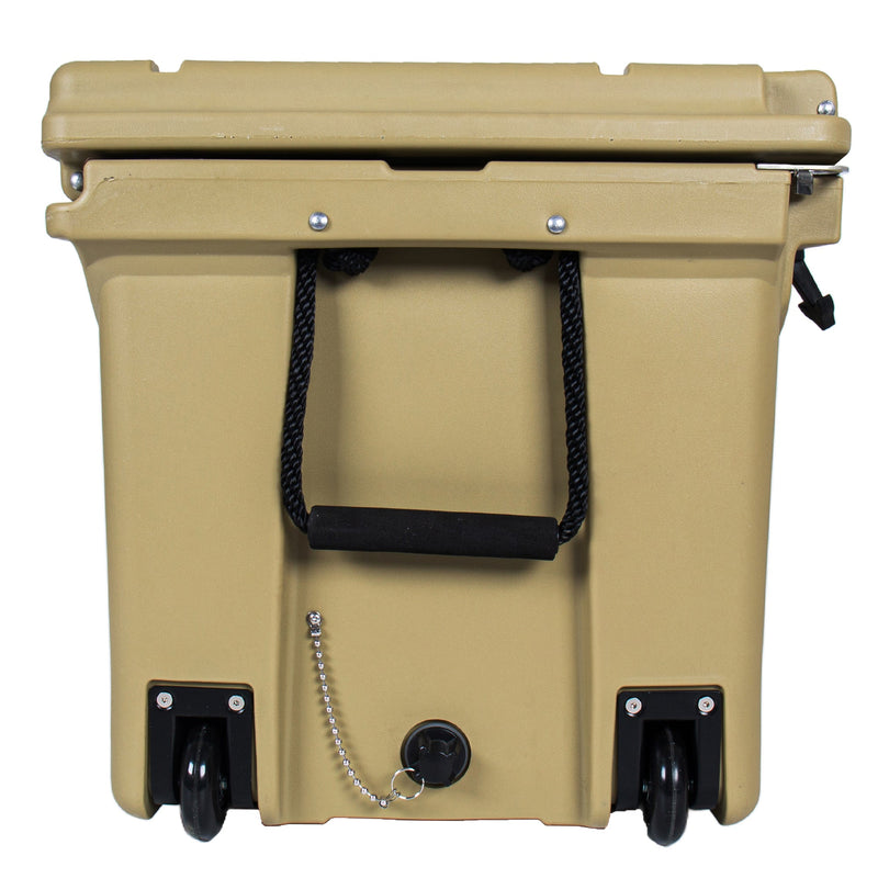 85 Quart Khaki Bear-Resistant Rotomolded Cooler by HouseOfZazla