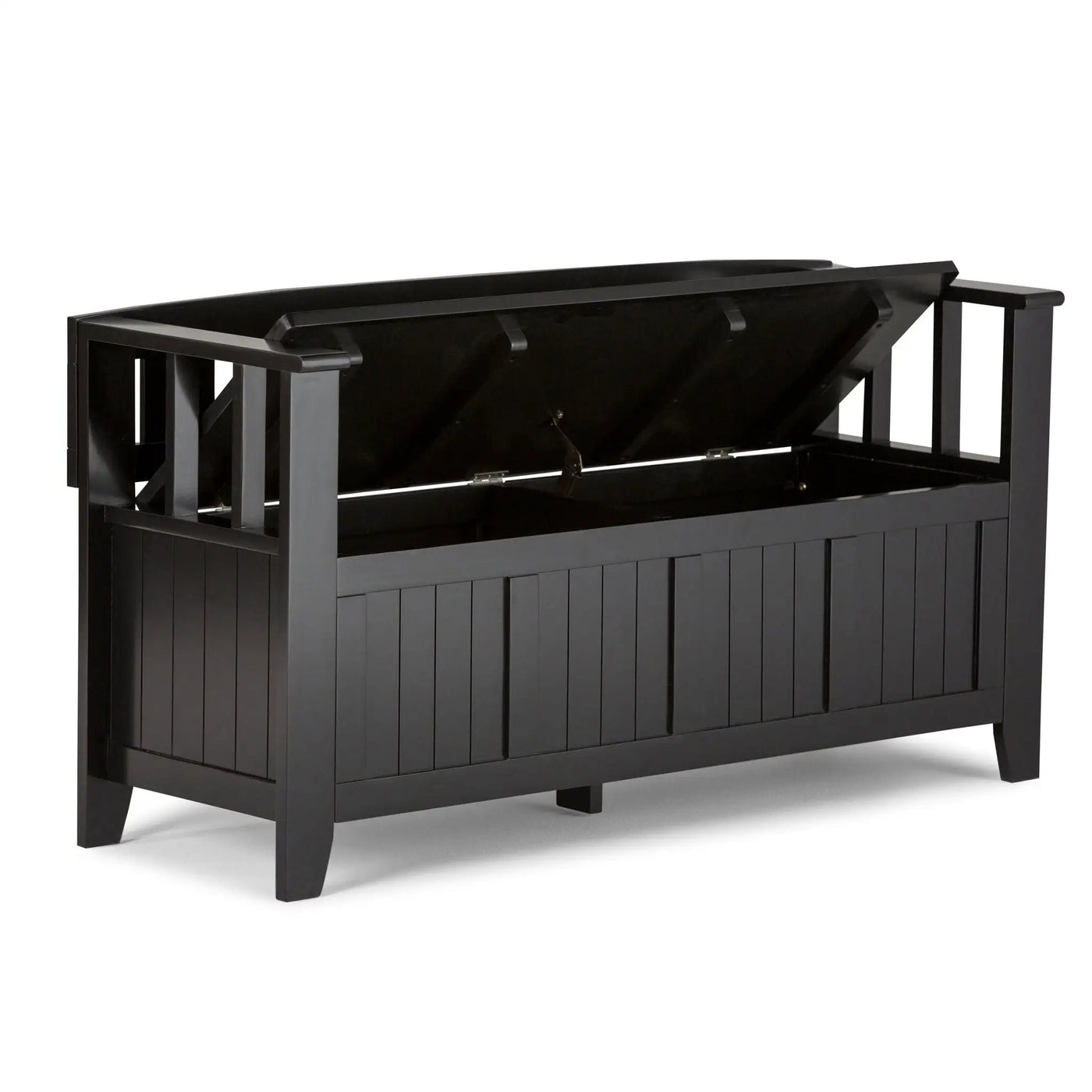 Acadian - Entryway Storage Bench, Handcrafted by HouseOfZazla