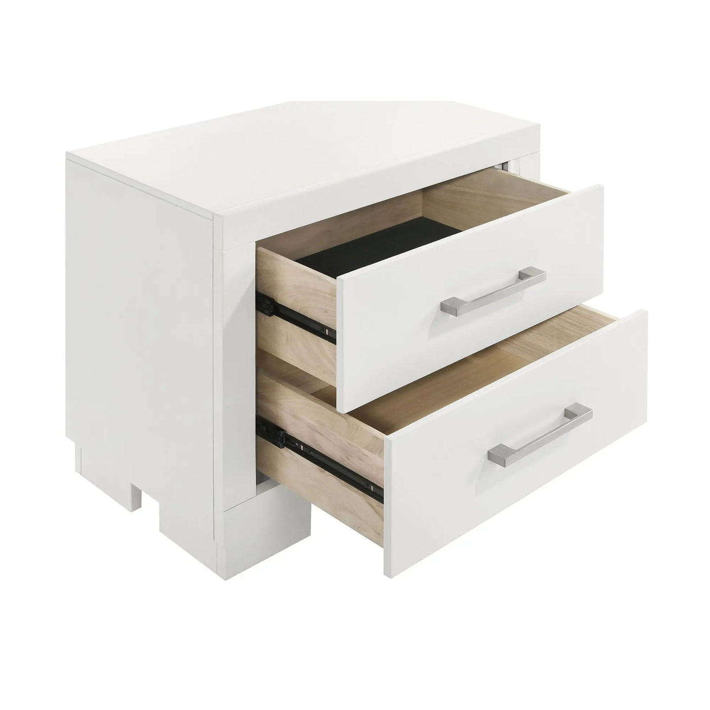 Copper - 2 Drawer Rectangular Nightstand by HouseOfZazla