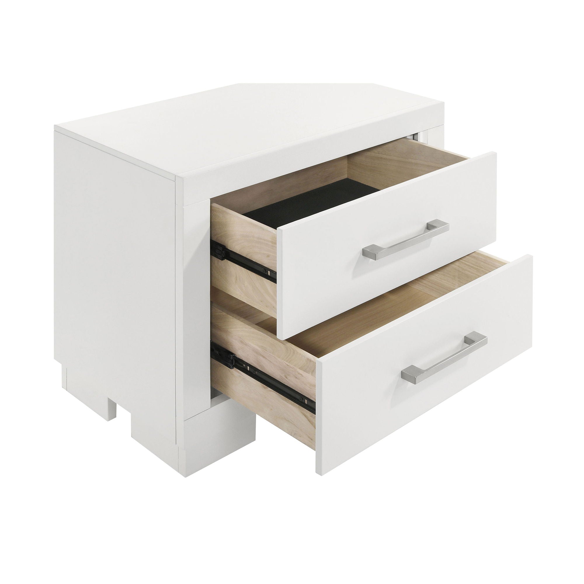 Copper - 2 Drawer Rectangular Nightstand by HouseOfZazla