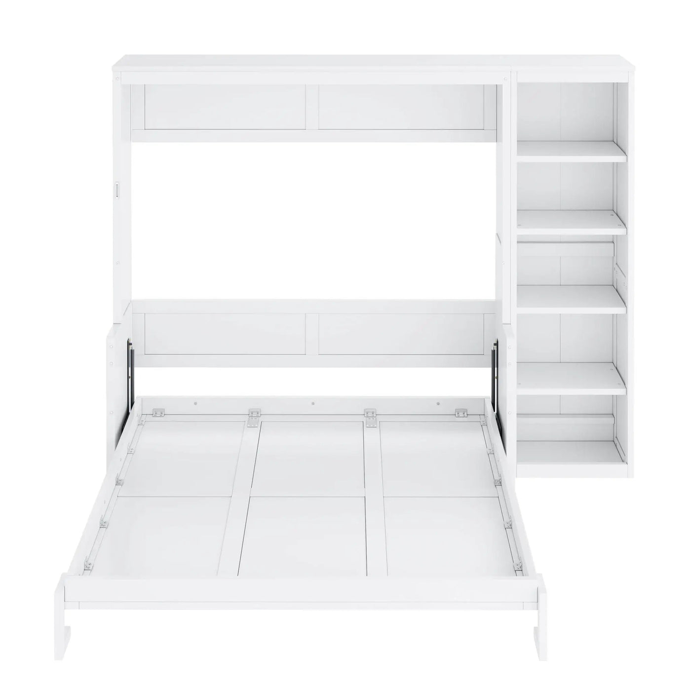 Sturdy Murphy Bed With Desk And Bookshelf by Unique Piece Furniture